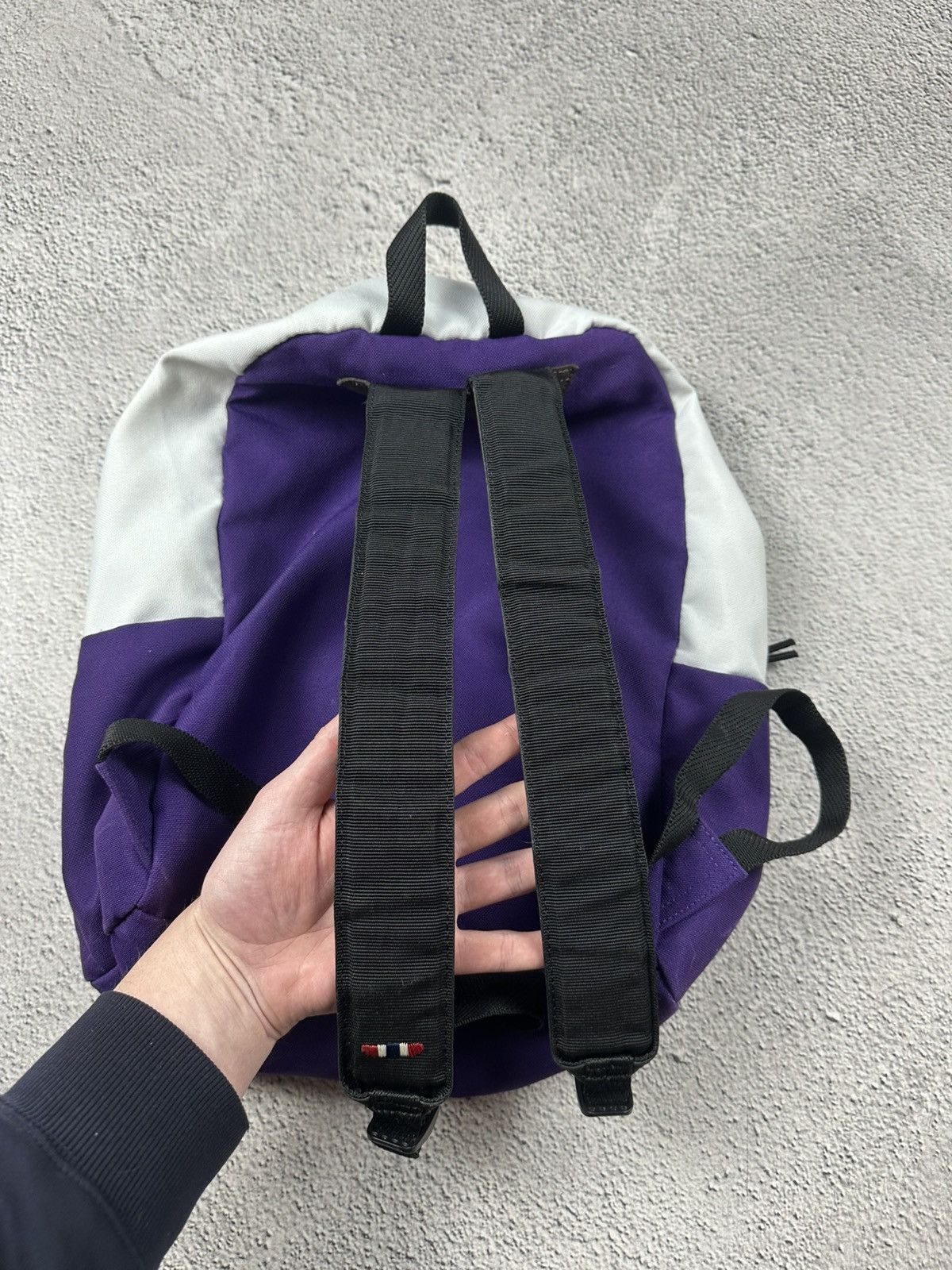 Napapijri VTG Napapijri Backpack Y2K Bag Hype Crazy Logo Patch Style Size ONE SIZE - 20 Thumbnail