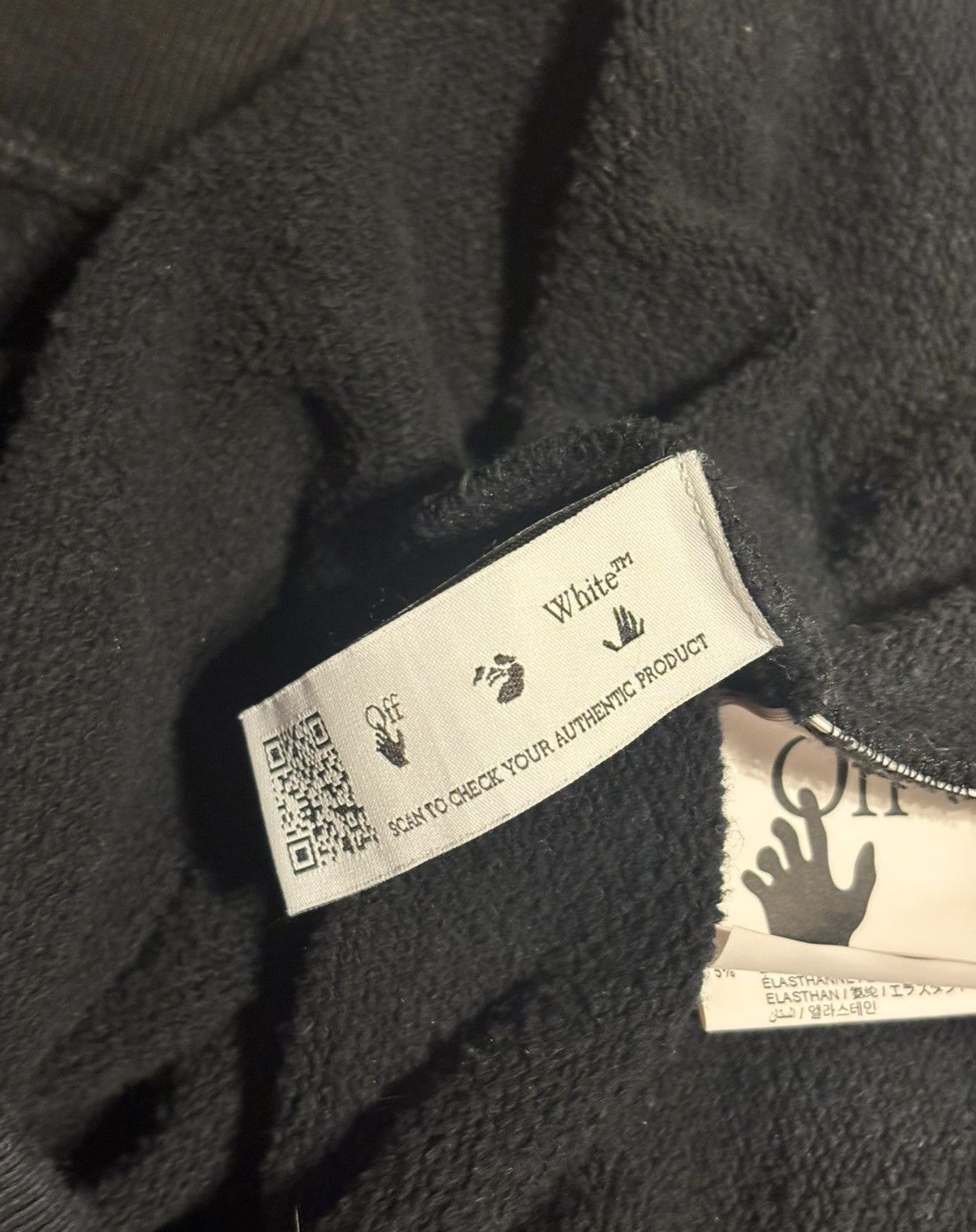 Off-White RARE 2013 Off-White Hoodie — OG Early Release (Pre-ICON Era) Size US L / EU 52-54 / 3 - 8 Thumbnail