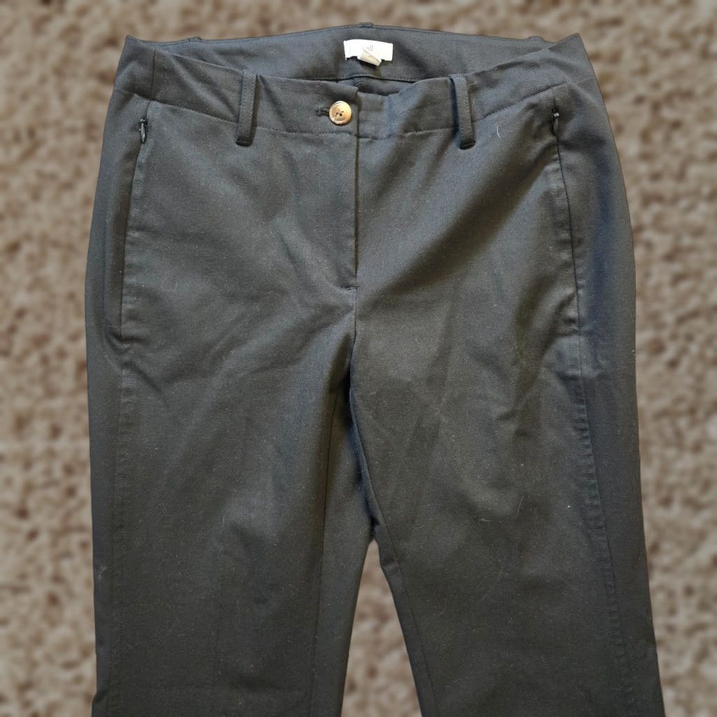 J. Jill **J. Jill Black Women's Size 6 Flare Trouser Flat Front Pockets** User: J. Jill Black Women's Size 6 Flare Trouser Flat Front Pockets Size 28" / US 6 / IT 42 - 1 Thumbnail