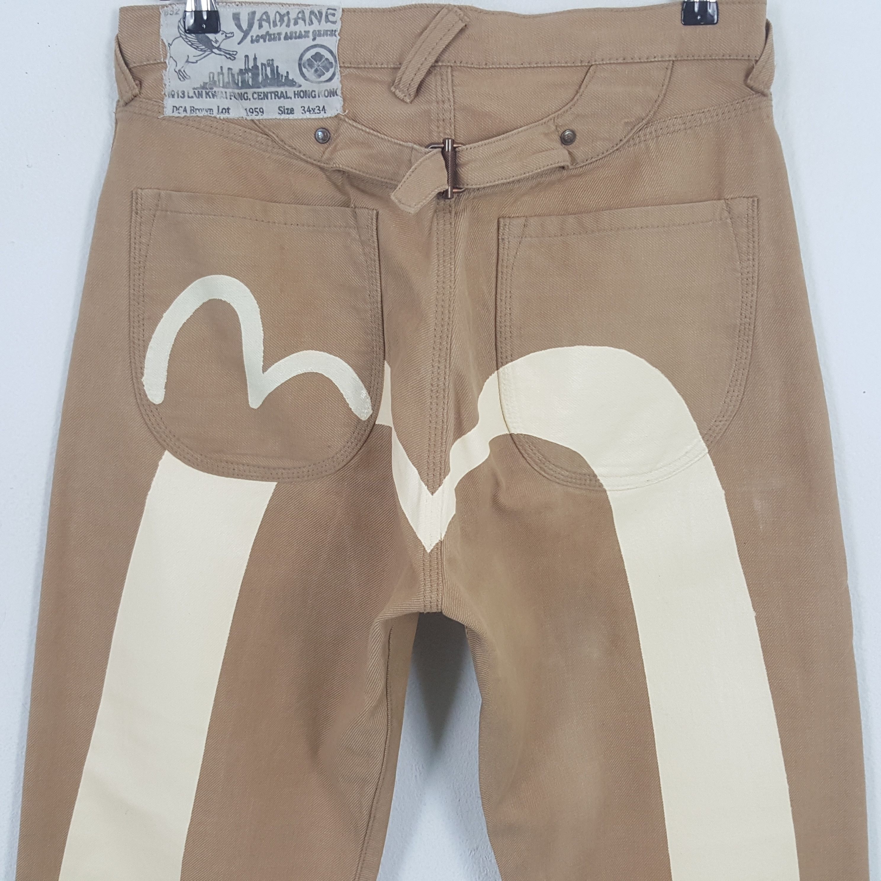 Evisu × Vintage Vintage Evisu Japan Custom Daicock Pants Size US 30 / EU 46 - 2 Thumbnail