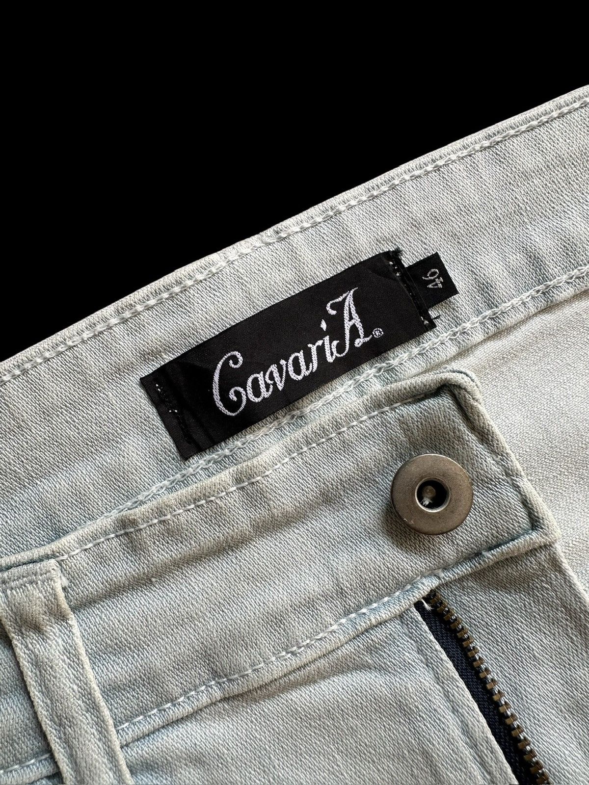 CIVARIZE 🔥Jrock / Vkei🔥 - CavariA washed blue distressed denim Size US 30 / EU 46 - 7 Thumbnail