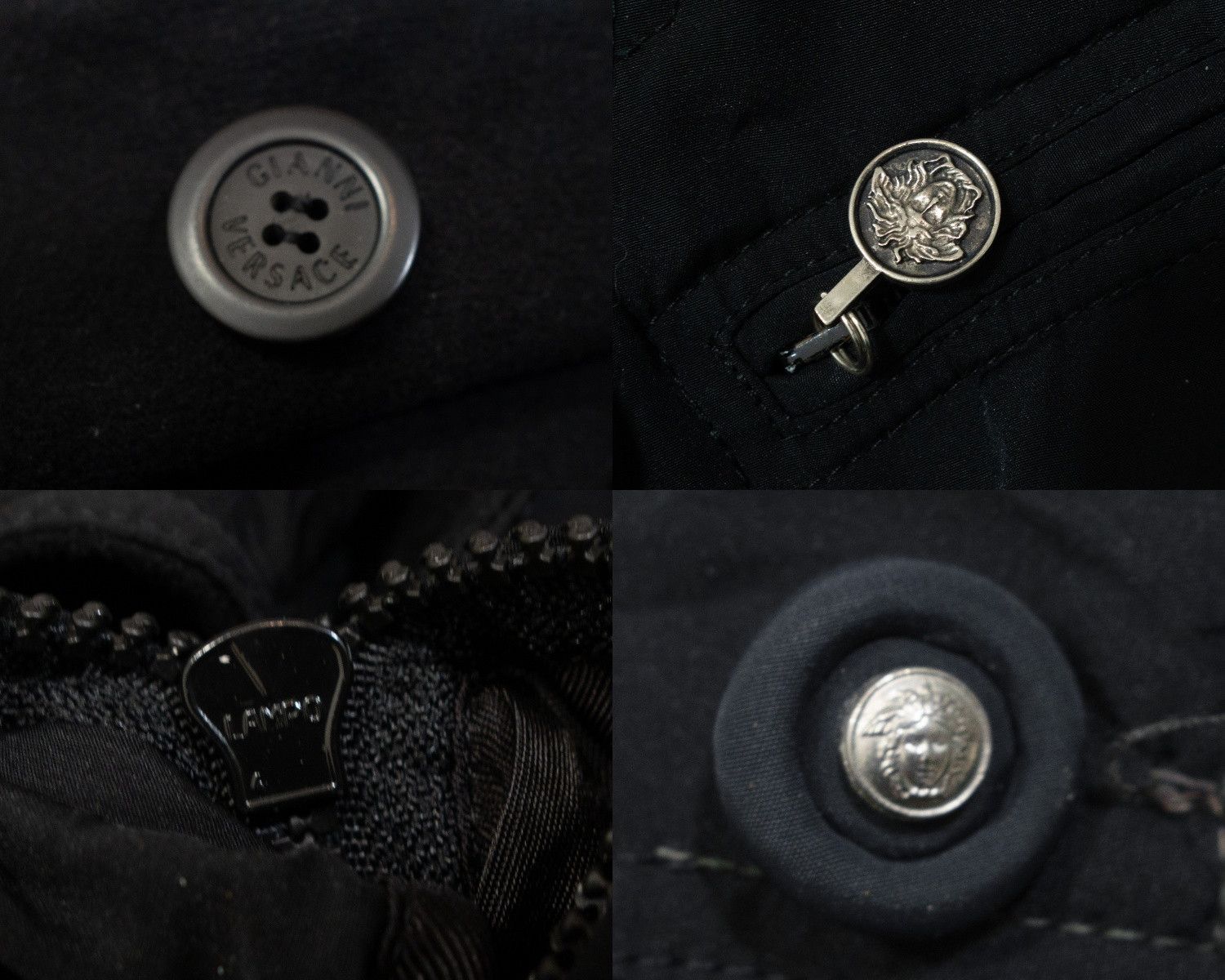 Versace Gianni Versace 90s Double Breasted Pea Coat Medusa Jacket Size M / US 6-8 / IT 42-44 - 12 Thumbnail