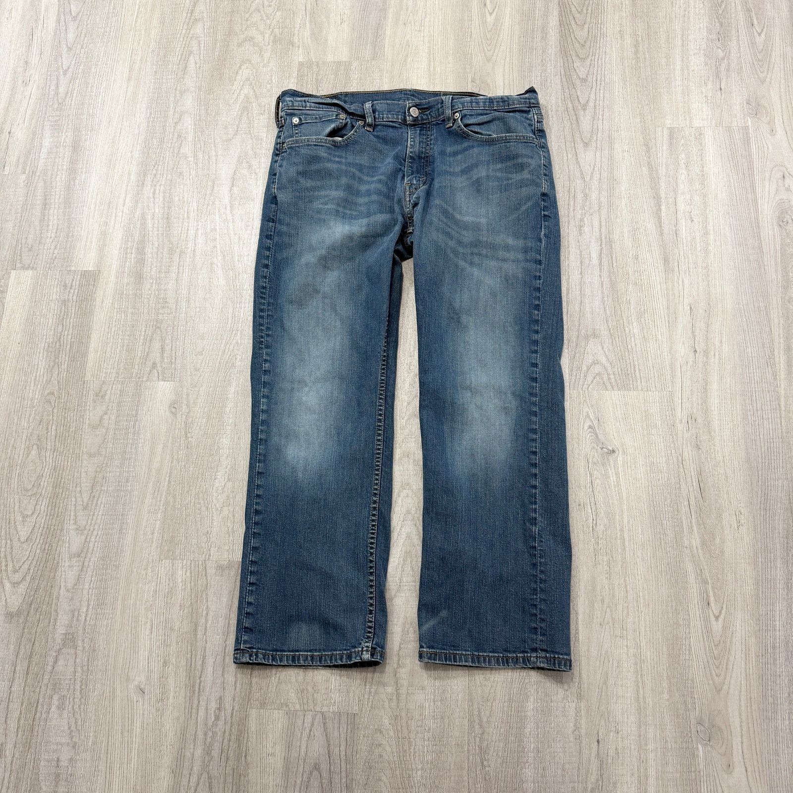 Levi's Levis 559 Relaxed Straight Jeans Men's 34x30 Faded Whiskers Size US 34 / EU 50 - 1 Thumbnail