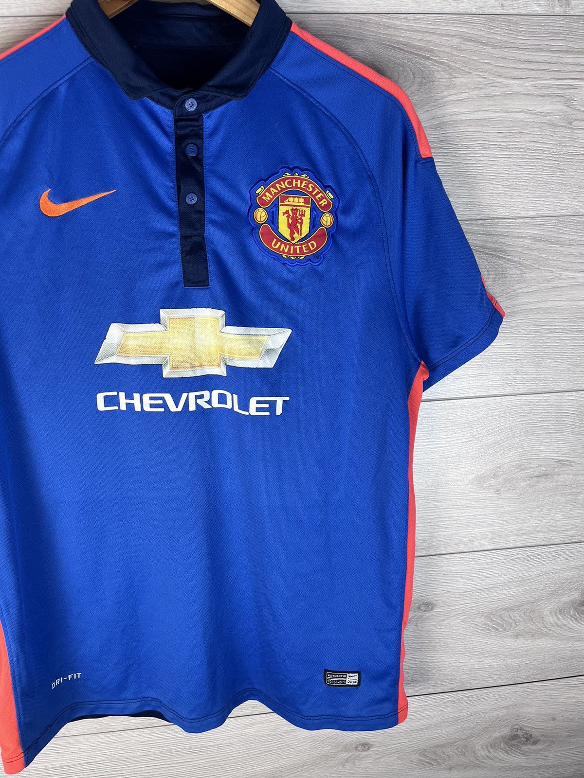 Nike Men’s soccer jersey Nike Fc Manchester United size L Size US XL / EU 56 / 4 - 3 Thumbnail