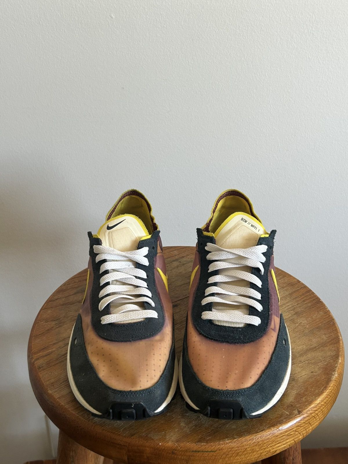 Nike Nike Waffle One Dark Beetroot Size US 8 / EU 41 - 3 Thumbnail