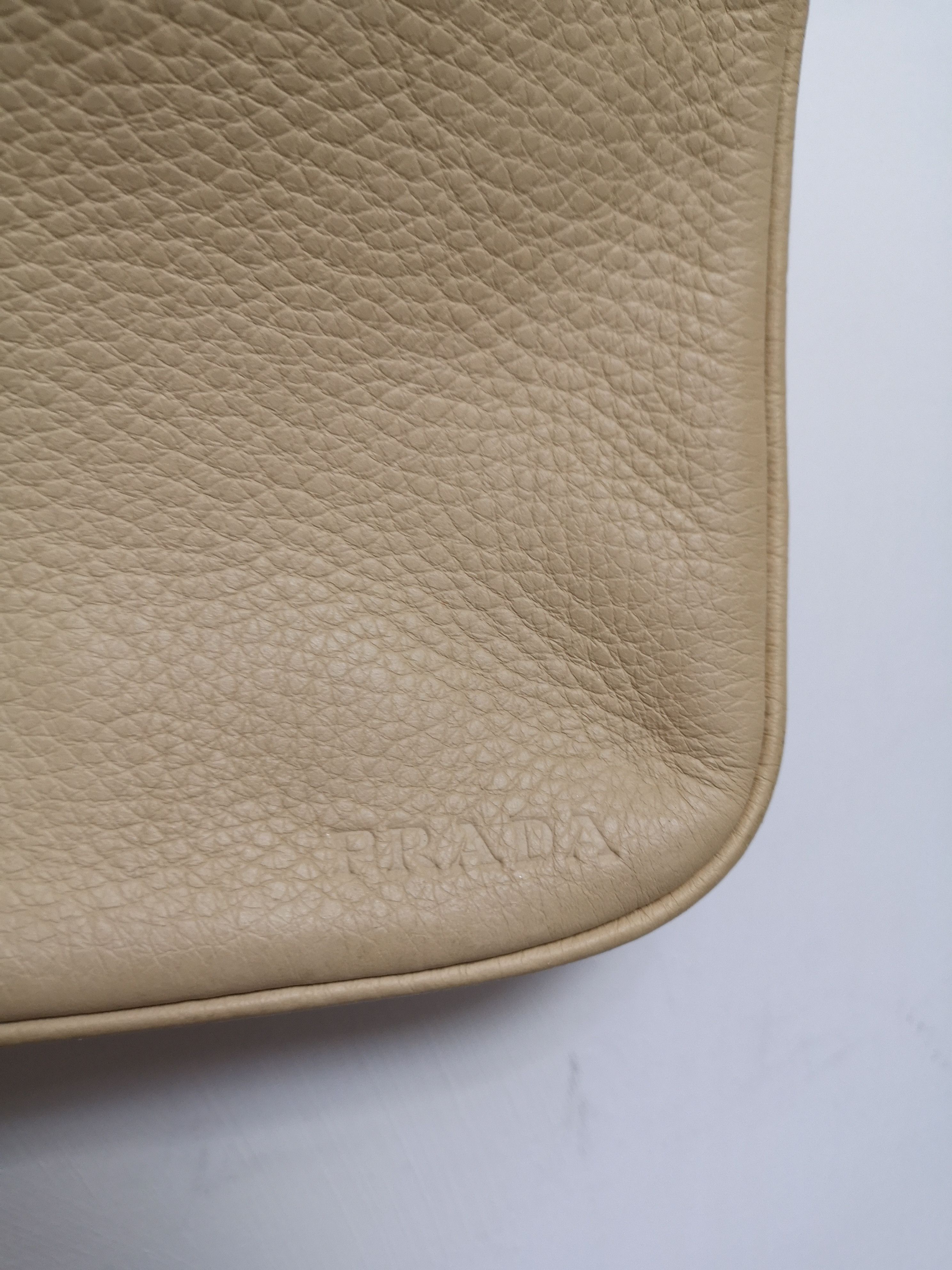 Prada Calf Leather Shoulder Bag With Antique Brass Hardware Size ONE SIZE - 8 Thumbnail