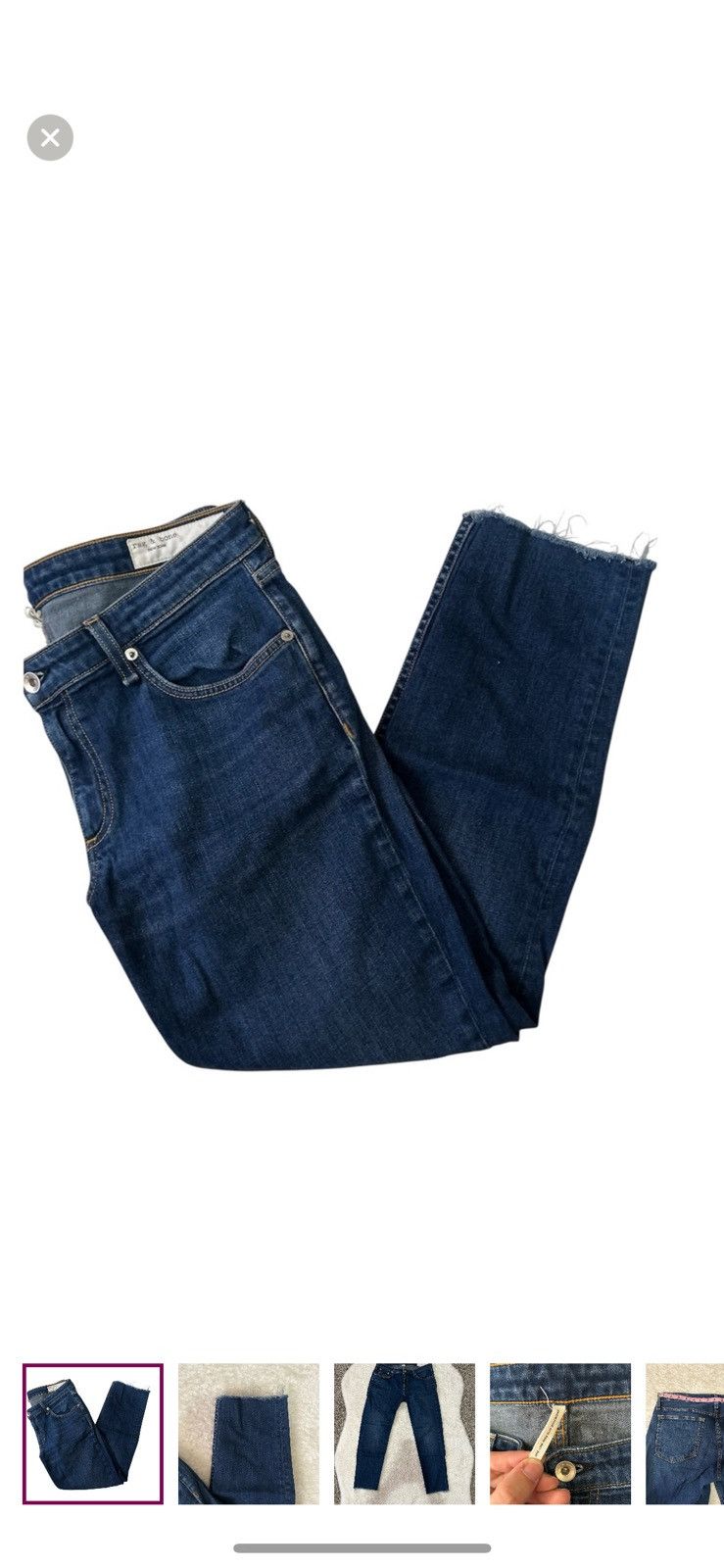 Rag & Bone Rag and bone Dre slim boyfriend jeans size 28 Size 28" / US 6 / IT 42 - 1 Thumbnail