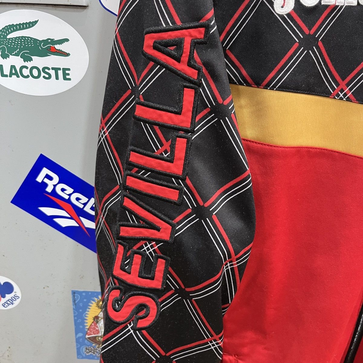 Joma × Vintage Sevilla FC 2008-09 Joma Tracksuit Size US L / EU 52-54 / 3 - 7 Thumbnail