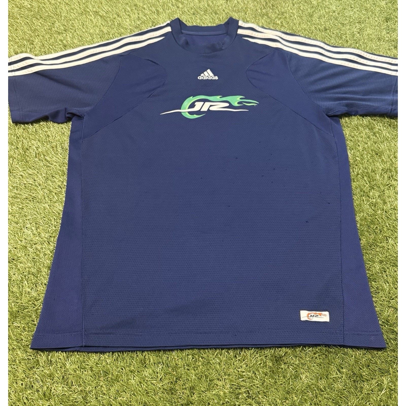 Adidas 2008 Adidas Dale Earnhardt Jr Soccer Style Jersey #88 Men L Size 42 - 2 Thumbnail