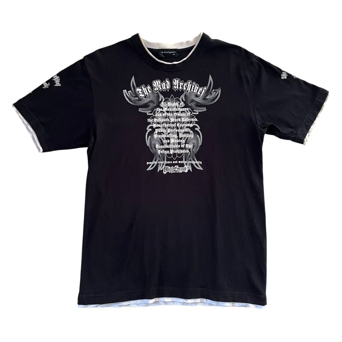 If Six Was Nine Japanase Cross Tribal Poem Size US M / EU 48-50 / 2 - 1 Thumbnail