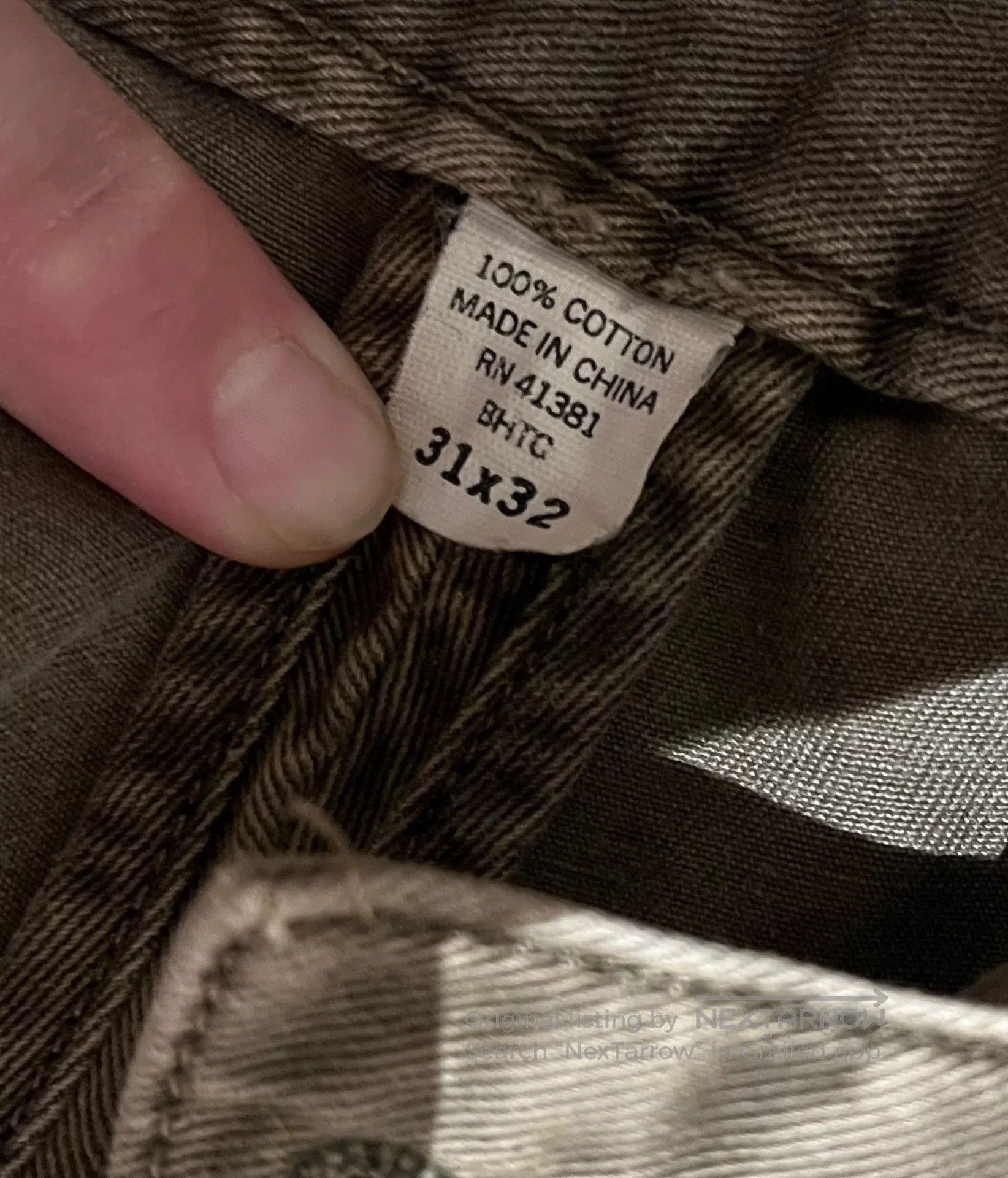 RRL Ralph Lauren Double RL Khaki Pants Size 31x32. Size US 31 - 5 Thumbnail