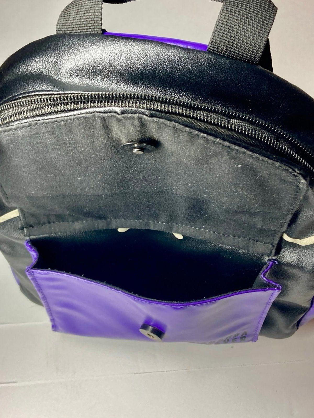 Marvel Comics Mini Marvel Black Panther Purple Backpack Size ONE SIZE - 7 Thumbnail