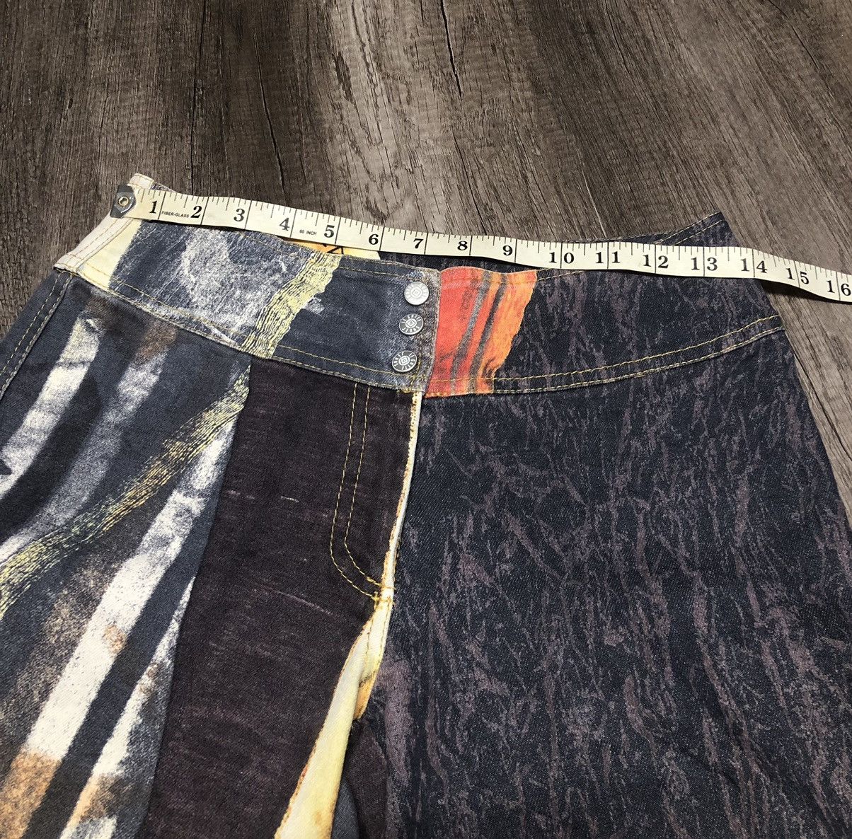 Vintage Le Gatte Jeans x Marco Fantini S.r.l Firenze Size 28" / US 6 / IT 42 - 22 Thumbnail