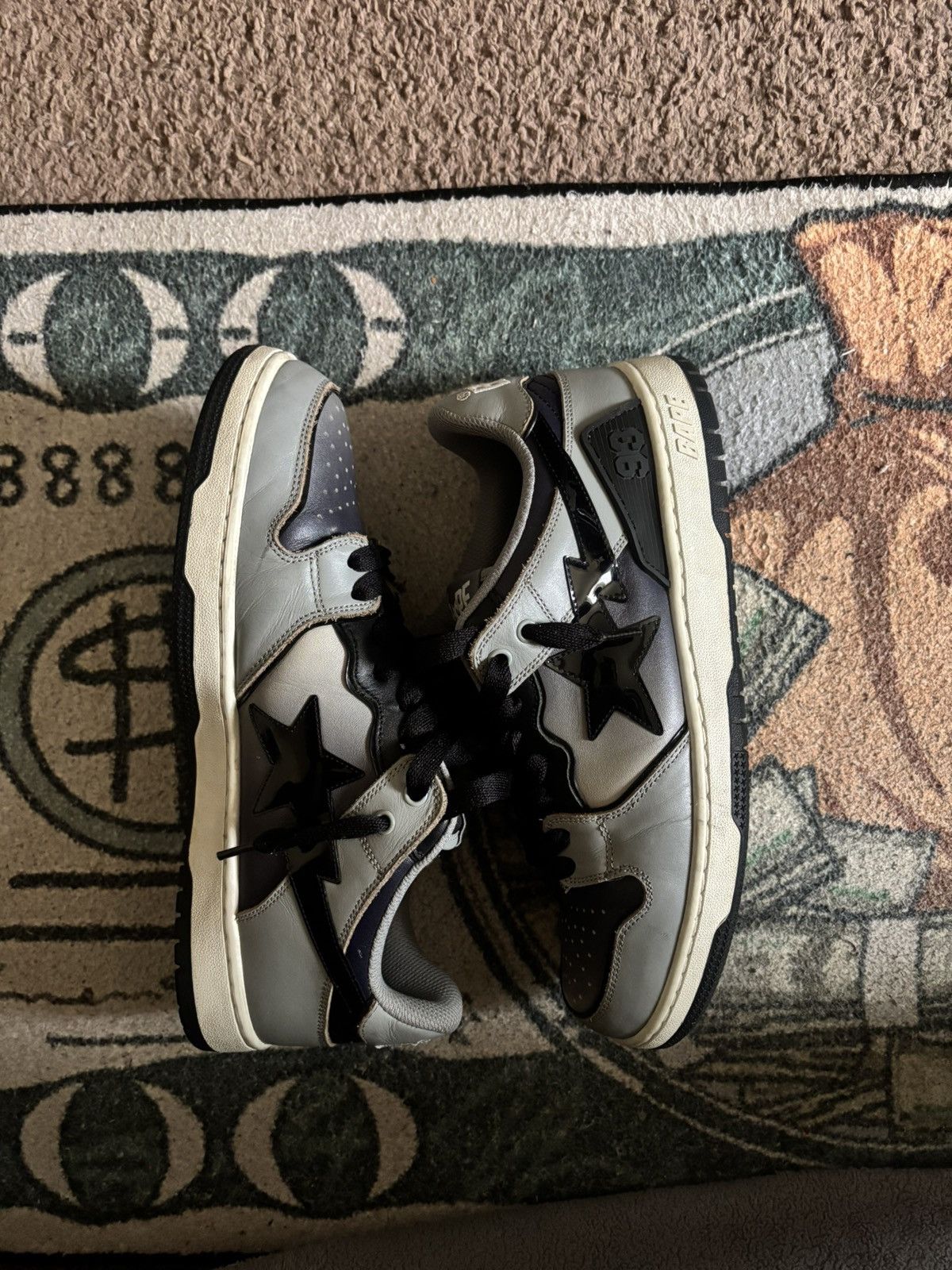 Bape Sk8 Sta #5 'Black Gradient' Size US 10 / EU 43 - 3 Thumbnail
