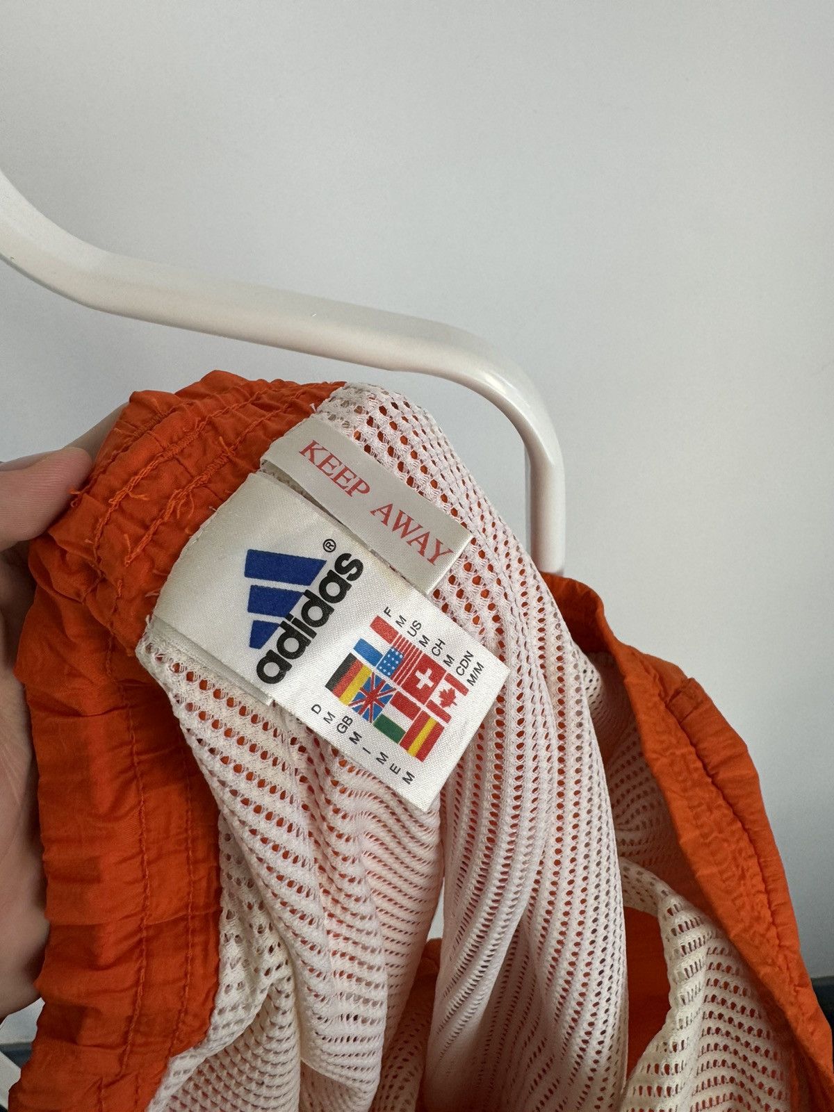 Adidas × Vintage Vintage Adidas Big Logo Shorts Size US 32 / EU 48 - 3 Thumbnail