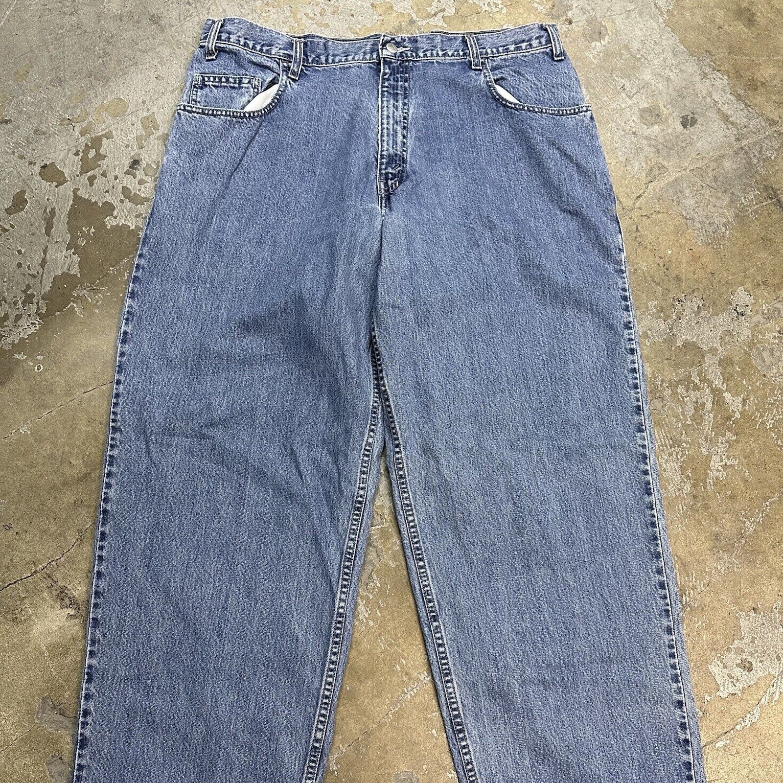 JNCO × Levi's × Vintage Vintage Y2K Levi’s Silvertab Baggy Denim Jeans 38x34 Size US 38 / EU 54 - 2 Thumbnail