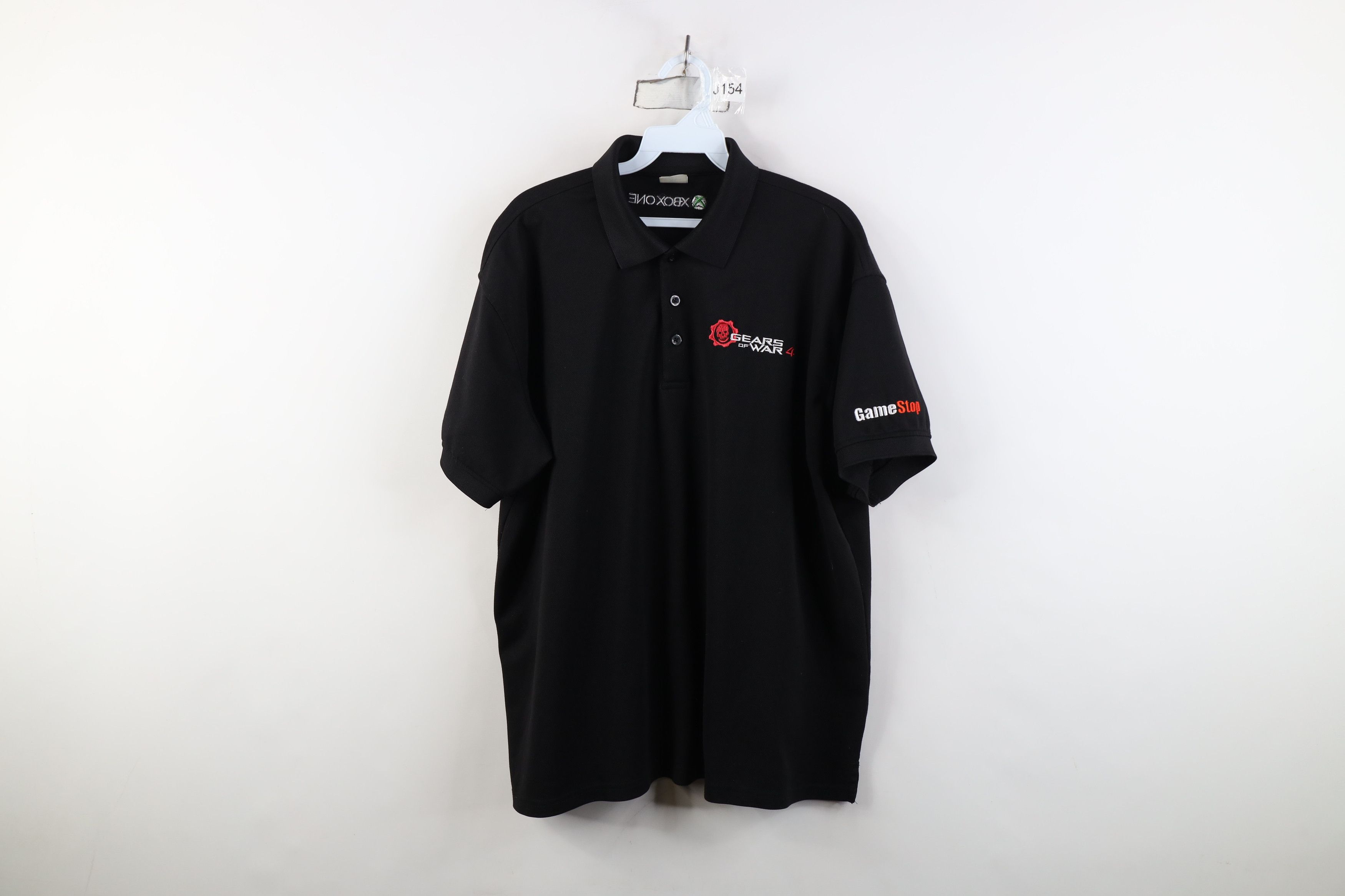 Vintage Vintage Y2K GameStop Gears of War 4 Xbox One Polo Shirt Size US XL / EU 56 / 4 - 1 Thumbnail