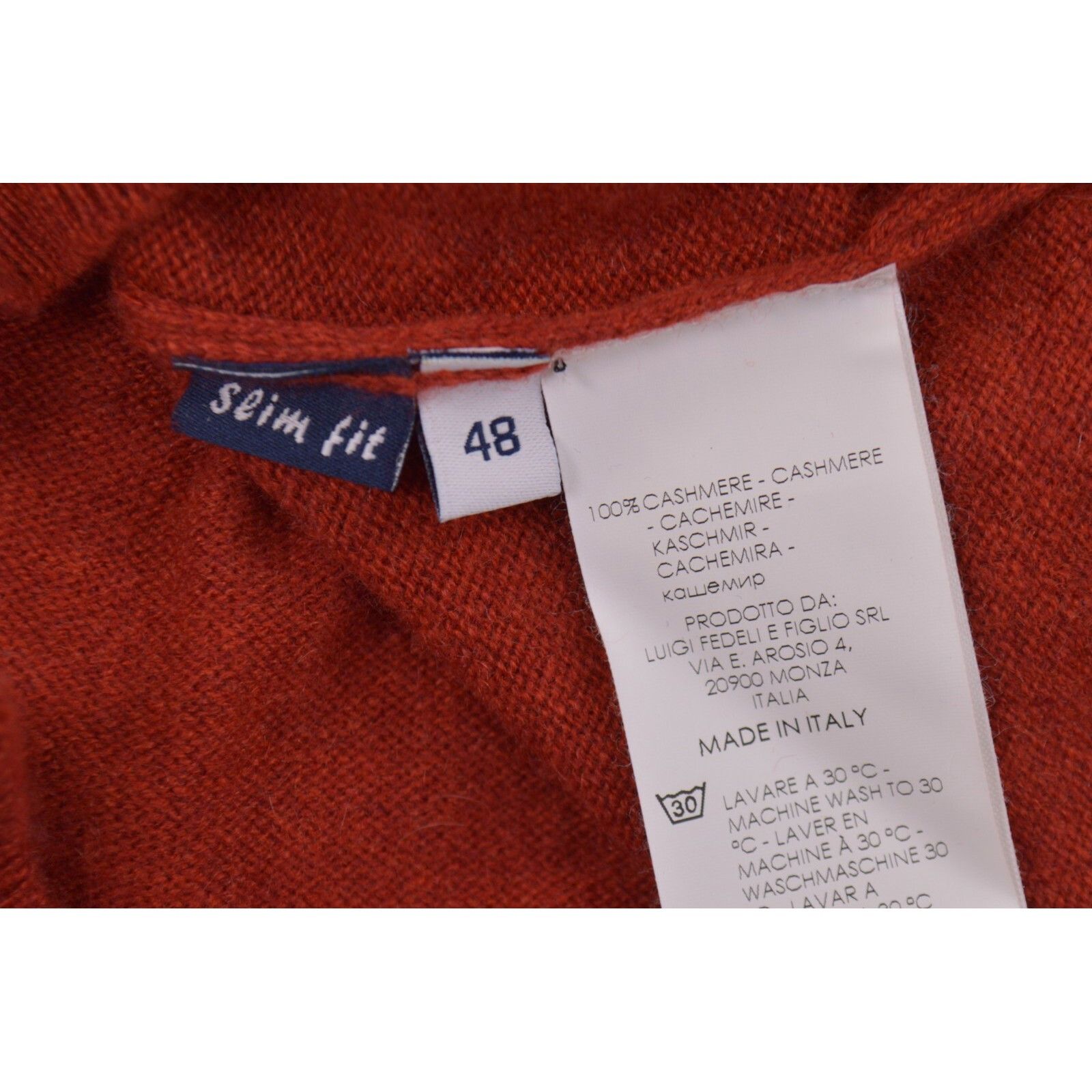 Fedeli Fedeli Sweater Size US S in Orange Size US S / EU 44-46 / 1 - 3 Thumbnail