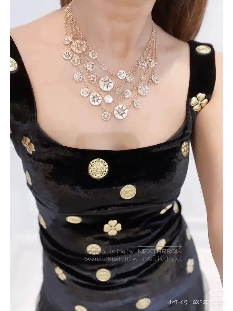 Chanel Chanel 21A Handicraft Workshop Series Gold Coin Relief Sea Size XS / US 0-2 / IT 36-38 - 8 Thumbnail