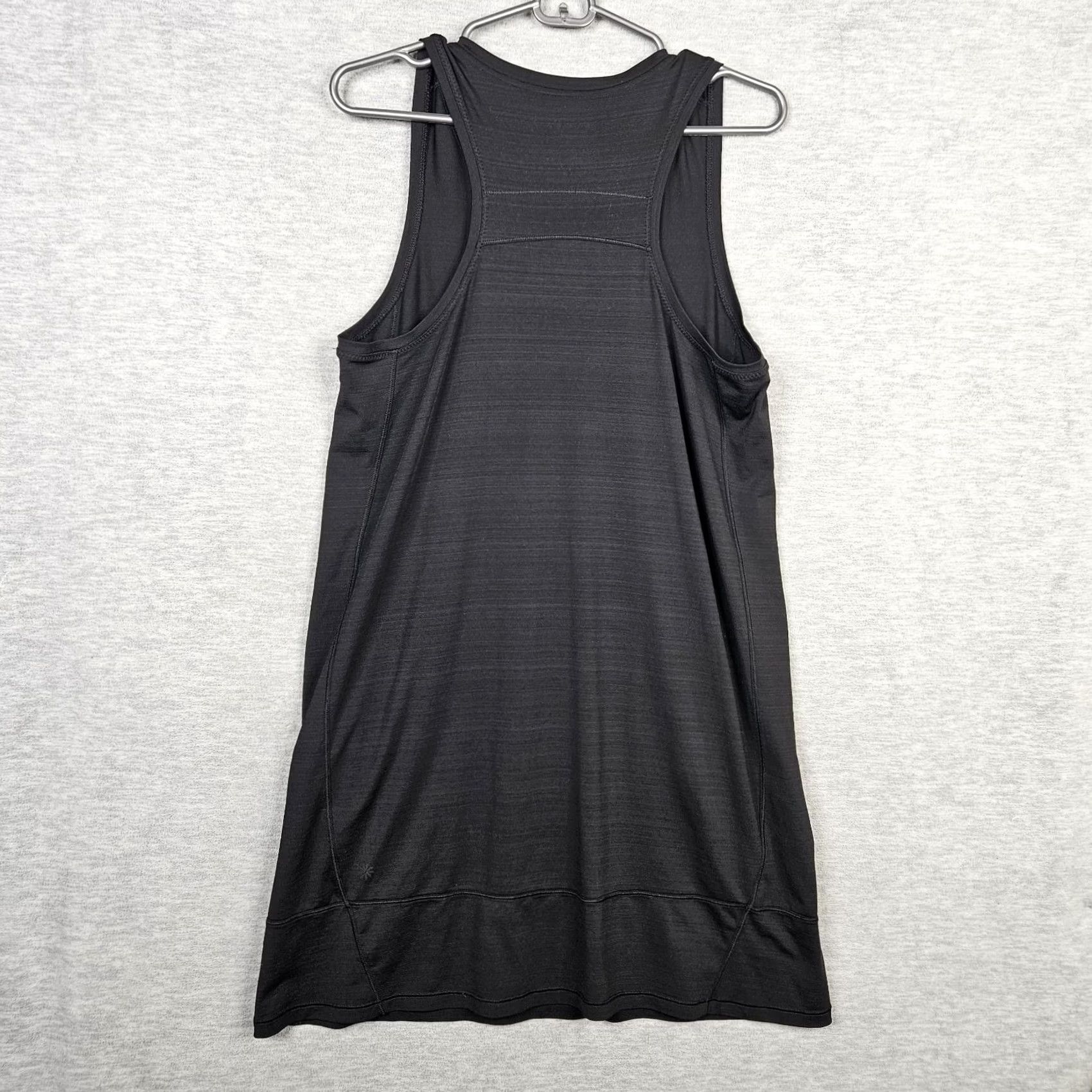 Athleta Athleta Women's Black Round Neck Sleeveless Mini Dress Size S Size S / US 4 / IT 40 - 2 Thumbnail