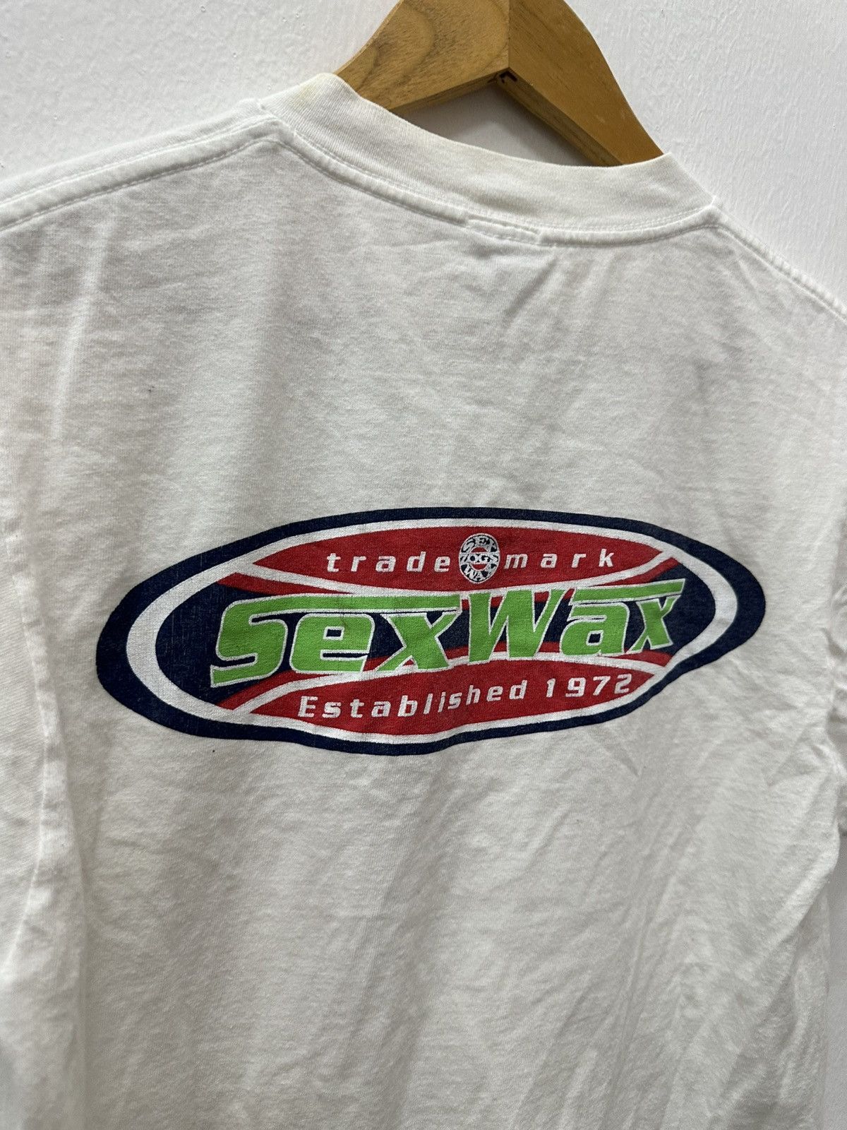 Vintage Vintage SexWax Logo T Shirt Size US M / EU 48-50 / 2 - 7 Thumbnail