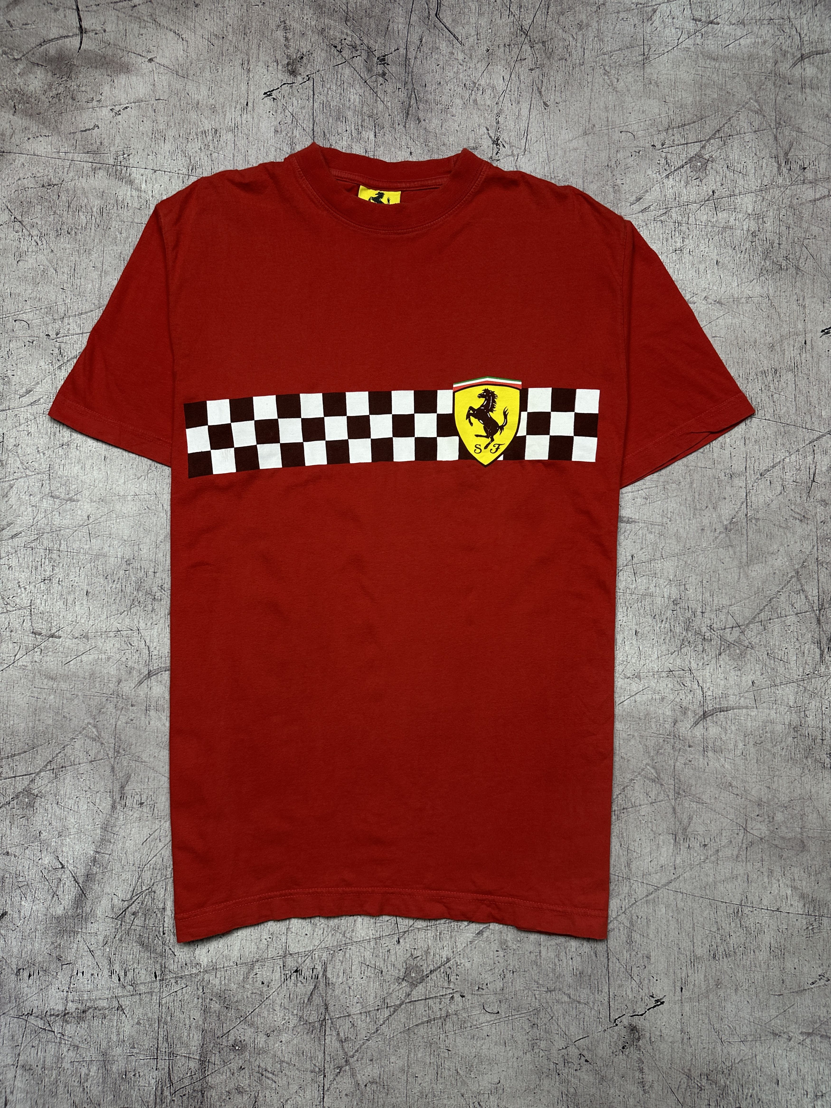 Ferrari Ferrari Racing Team 90s Vintage 1996 Mens T-Shirt Size US L / EU 52-54 / 3 - 1 Thumbnail
