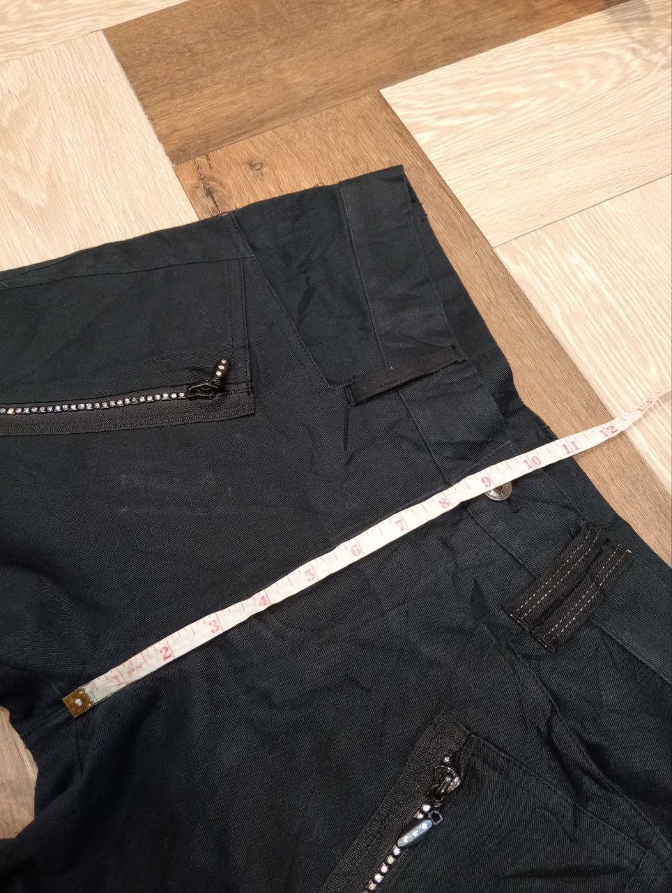 semanticdesign JAPANESE SEMANTIC DESIGN FLARED PANTS PUNK ZIP - SIZE M Size US 32 / EU 48 - 14 Thumbnail