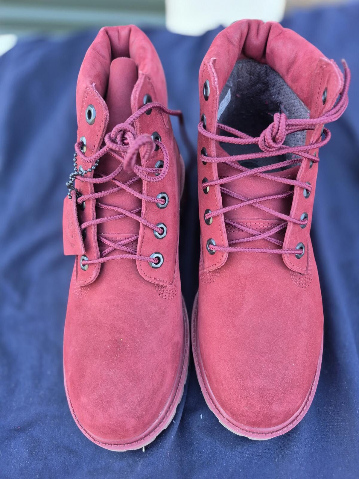 Timberland Women’s Red Suede Timberland 6‑inch waterproof boots W 6.5 Size US 6.5 / IT 36.5 - 5 Thumbnail