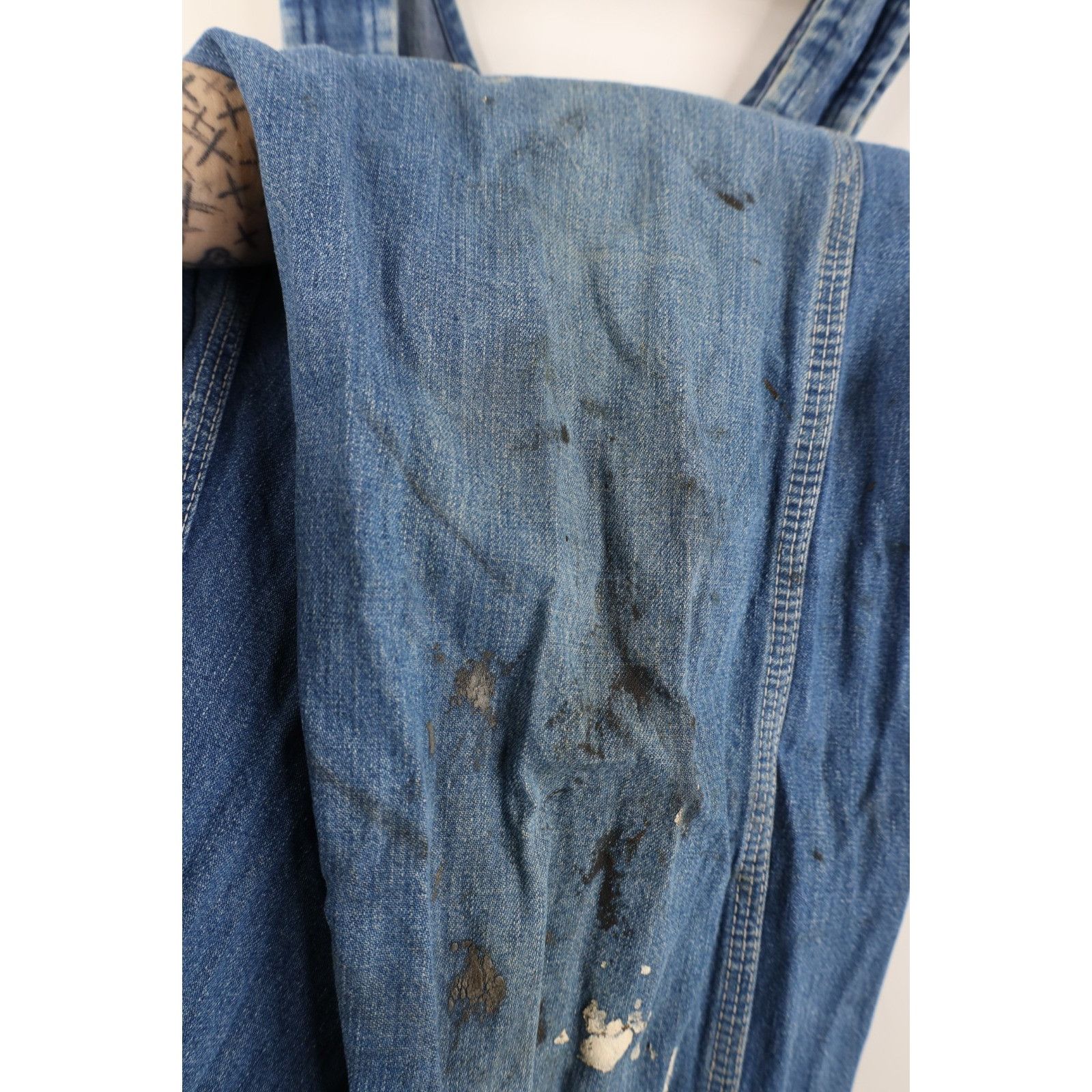 Vintage Vintage 50s 60s Streetwear Distressed Sanforized Overalls Size 27" / US 4 / IT 40 - 10 Thumbnail