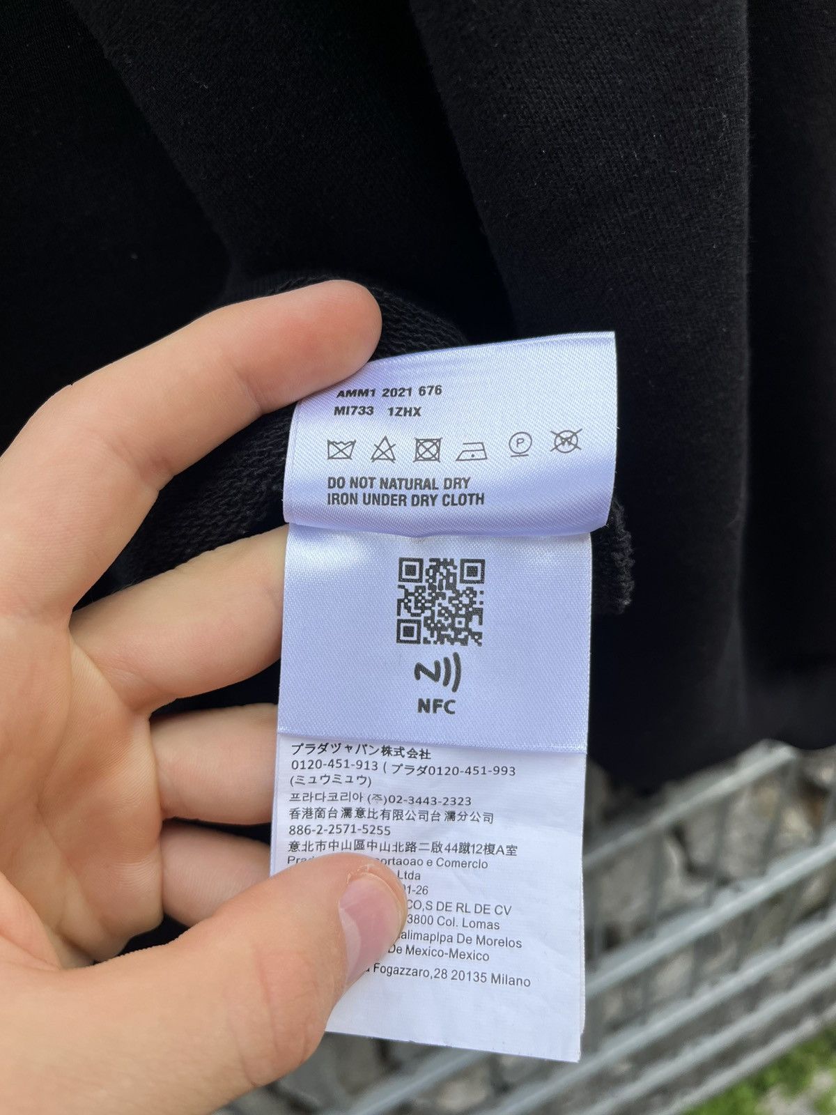 Miu Miu Miu Miu Big Logo Sweatshirt Y2K Luxury Rare Sweater Baggy Size US XL / EU 56 / 4 - 5 Thumbnail
