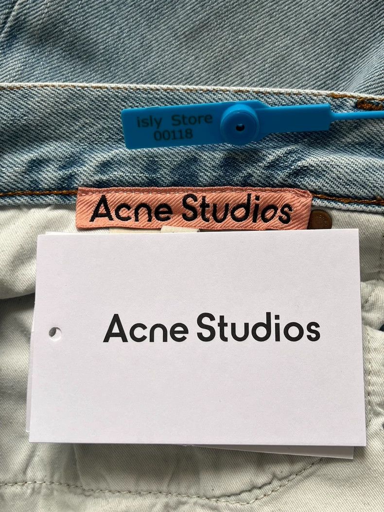 Acne Studios acne studios Solid-color non-elastic straight-leg jeans 250 Size US 30 / EU 46 - 4 Thumbnail