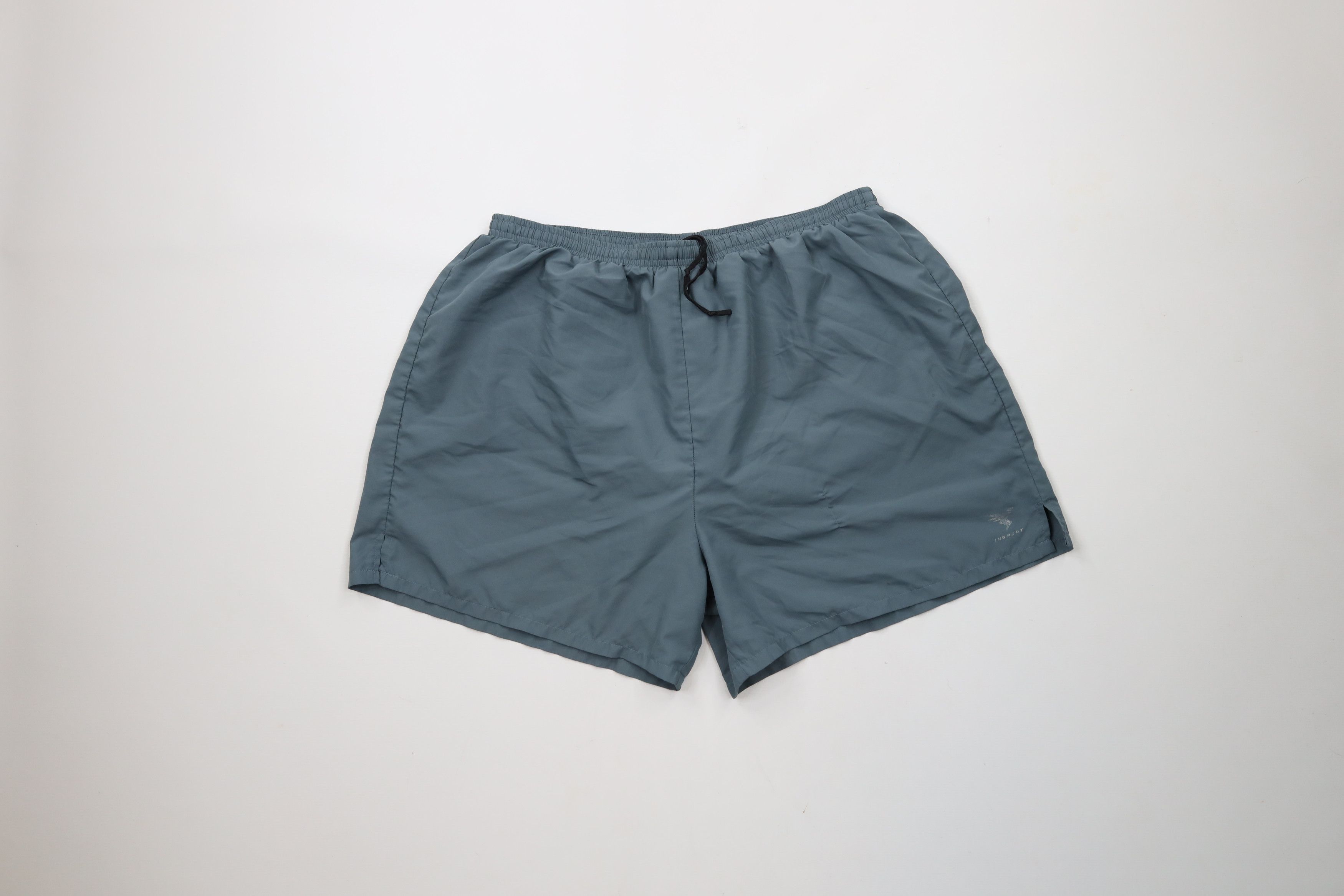 Vintage Vintage 90s Streetwear Running Jogging Short Shorts Gray Size US 36 / EU 52 - 1 Thumbnail