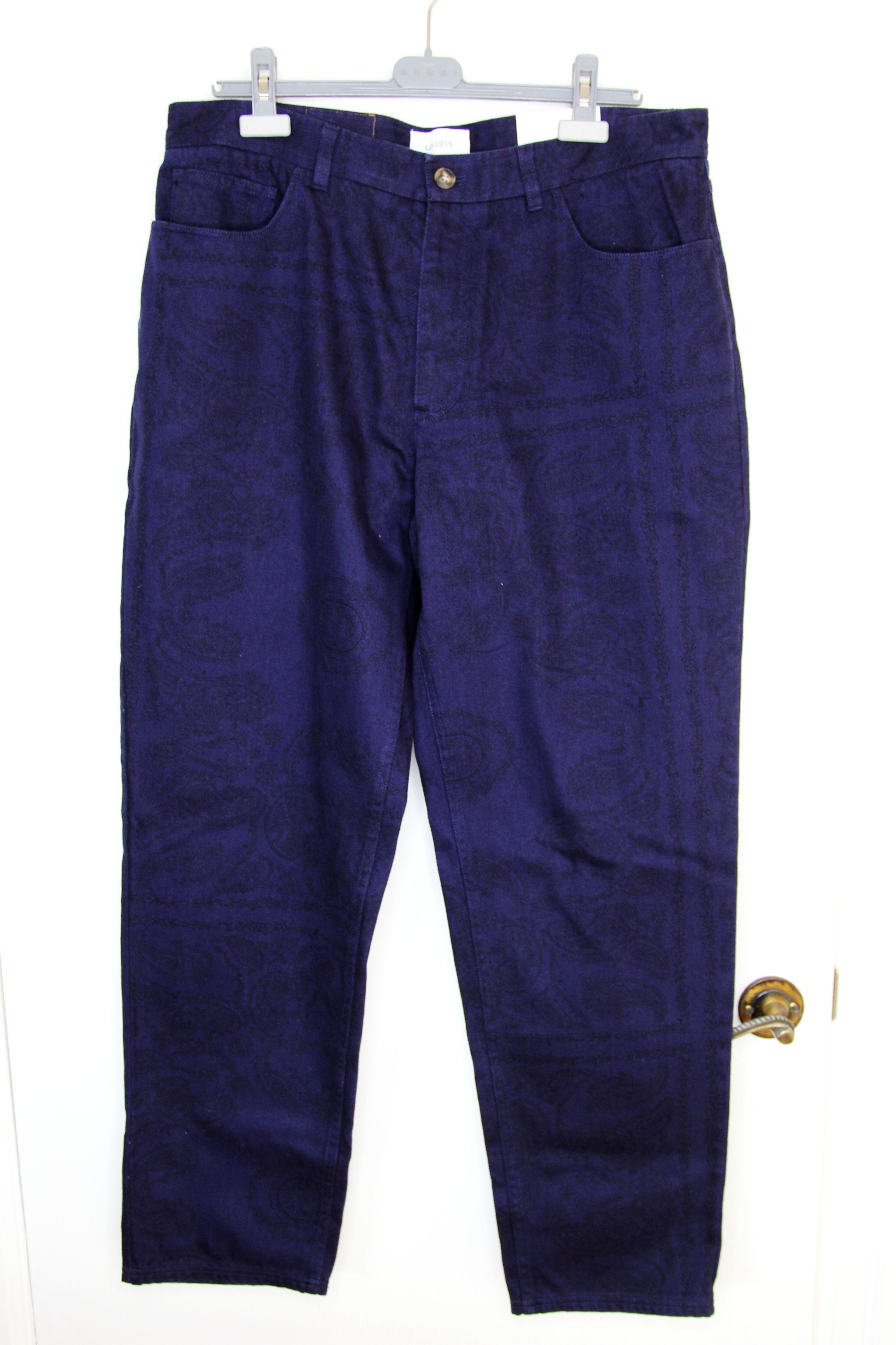 Les Deux BNWT SS24 LES DEUX RYDER PAISLEY PANTS 34 Size US 34 / EU 50 - 2 Thumbnail