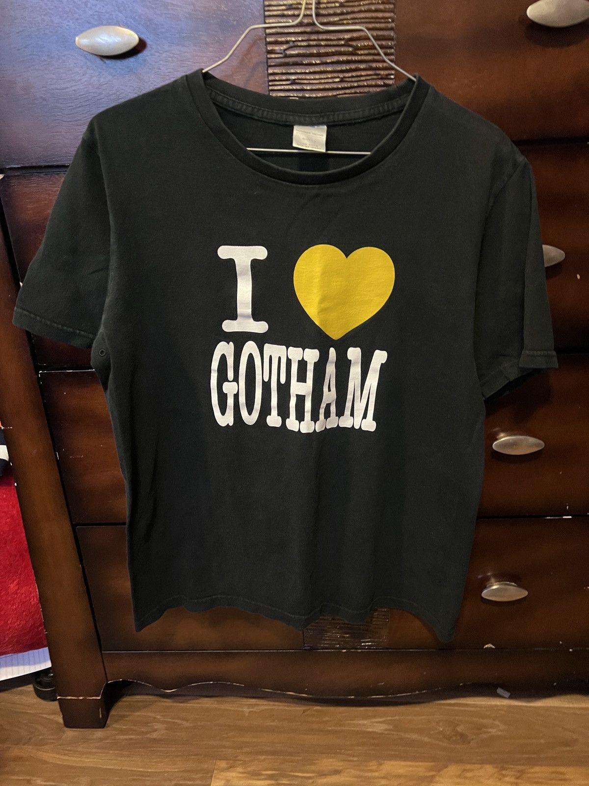 image of Number N Ine Number Nine I Love Gotham Tee in Black, Men's (Size Small)