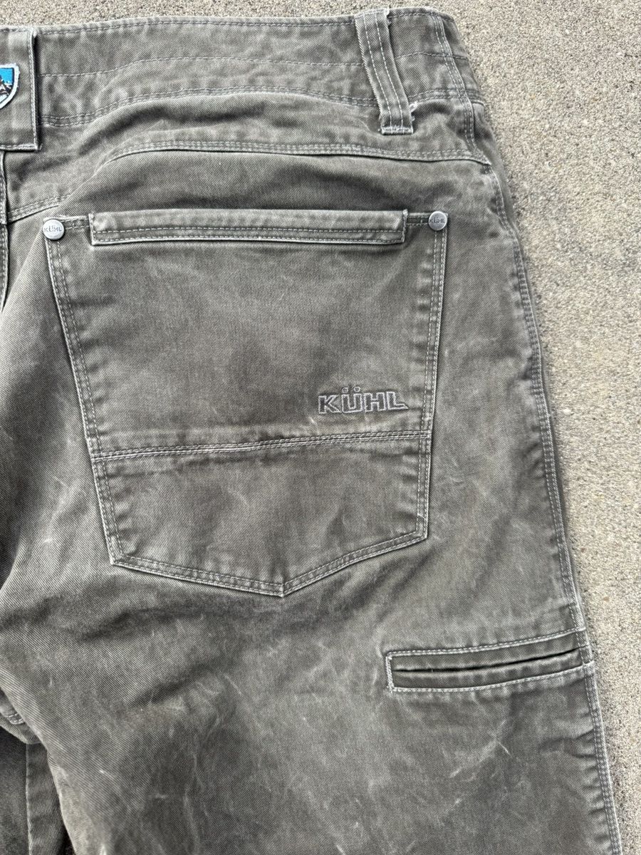 Kuhl Vintage Olive Green Kuhl Pantina Dye Easy Rider Pants Size US 34 / EU 50 - 7 Thumbnail