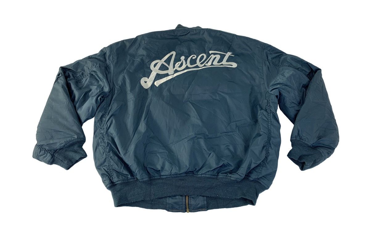 Vintage 90s USAF Flyer’s Man Intermediate Bomber Aviator Jacket Size US L / EU 52-54 / 3 - 2 Thumbnail