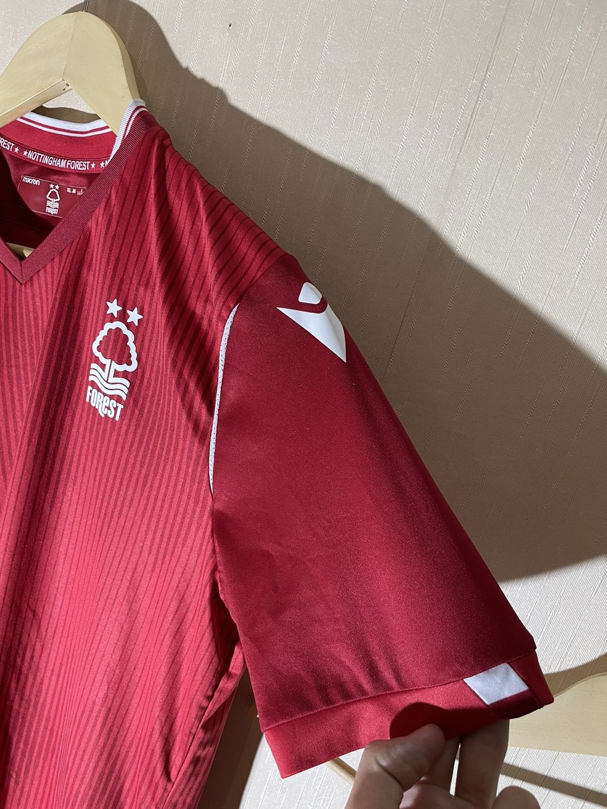 Vintage Macron Nottingham Forest soccer jersey Size US S / EU 44-46 / 1 - 5 Thumbnail