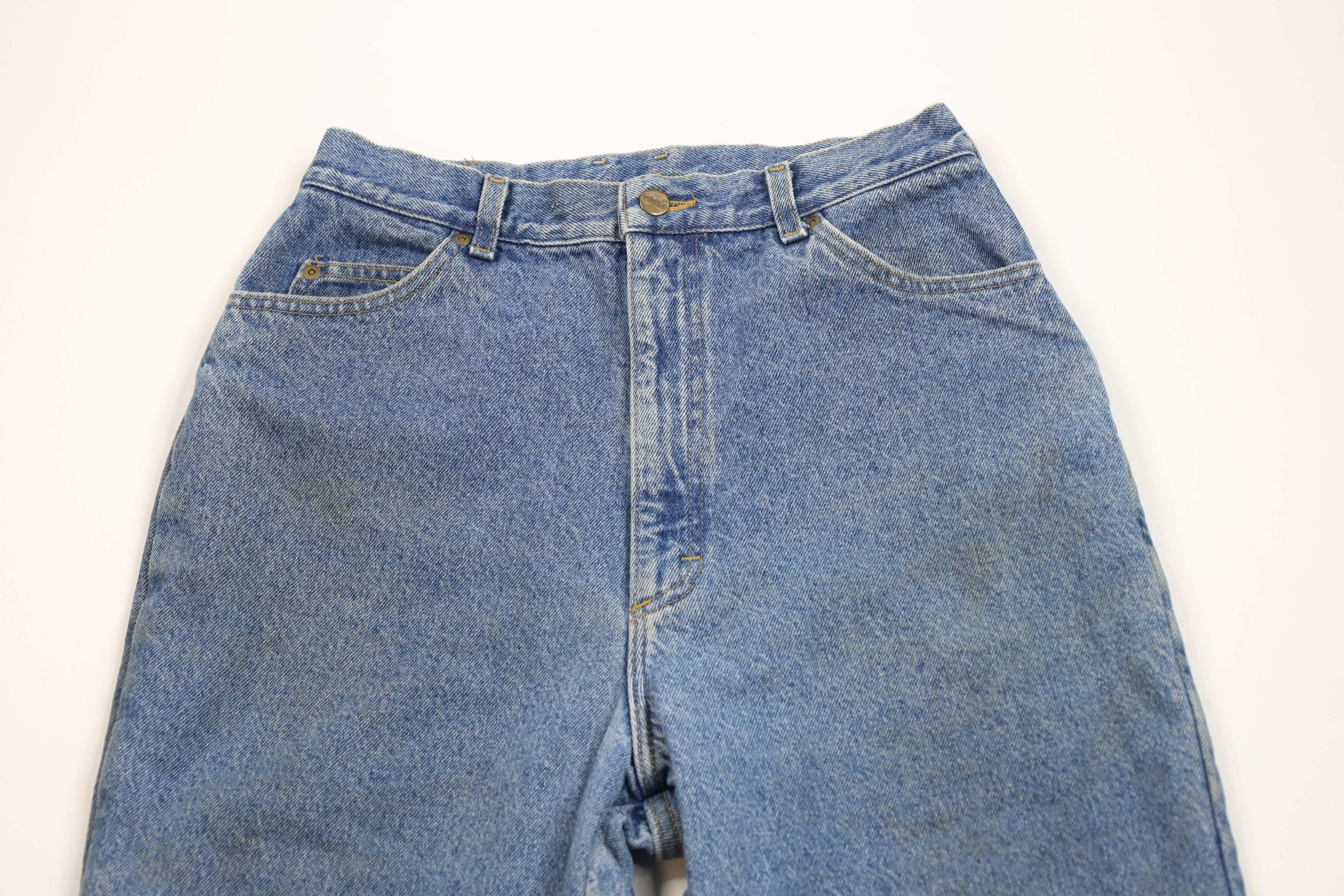 L.L. Bean × Vintage Vintage 90s LL Bean Flannel Lined Tapered Leg Denim Jeans Size 36" / US 14 / IT 50 - 3 Thumbnail