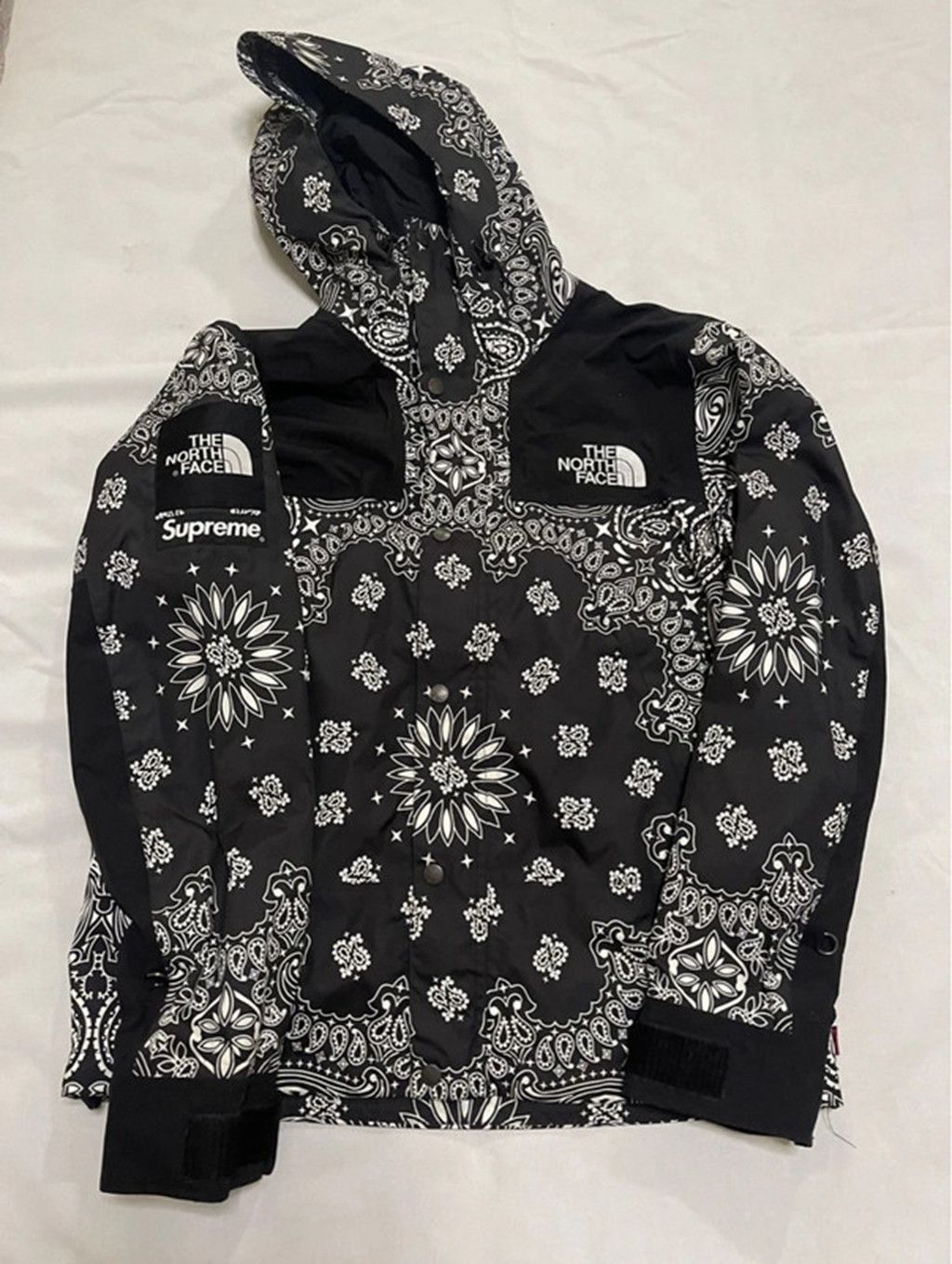 Supreme X Tnf Bandana Jacket | Grailed