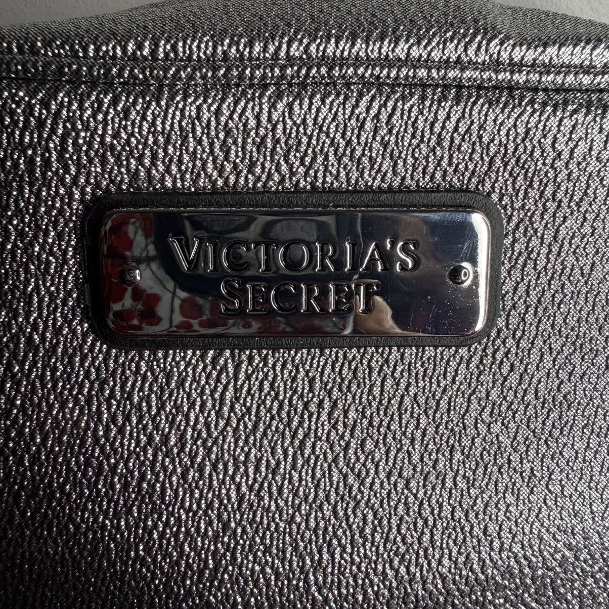 Victoria's Secret Victoria's Secret Metallic Silver Mini Crossbody with Tassel Size ONE SIZE - 2 Thumbnail