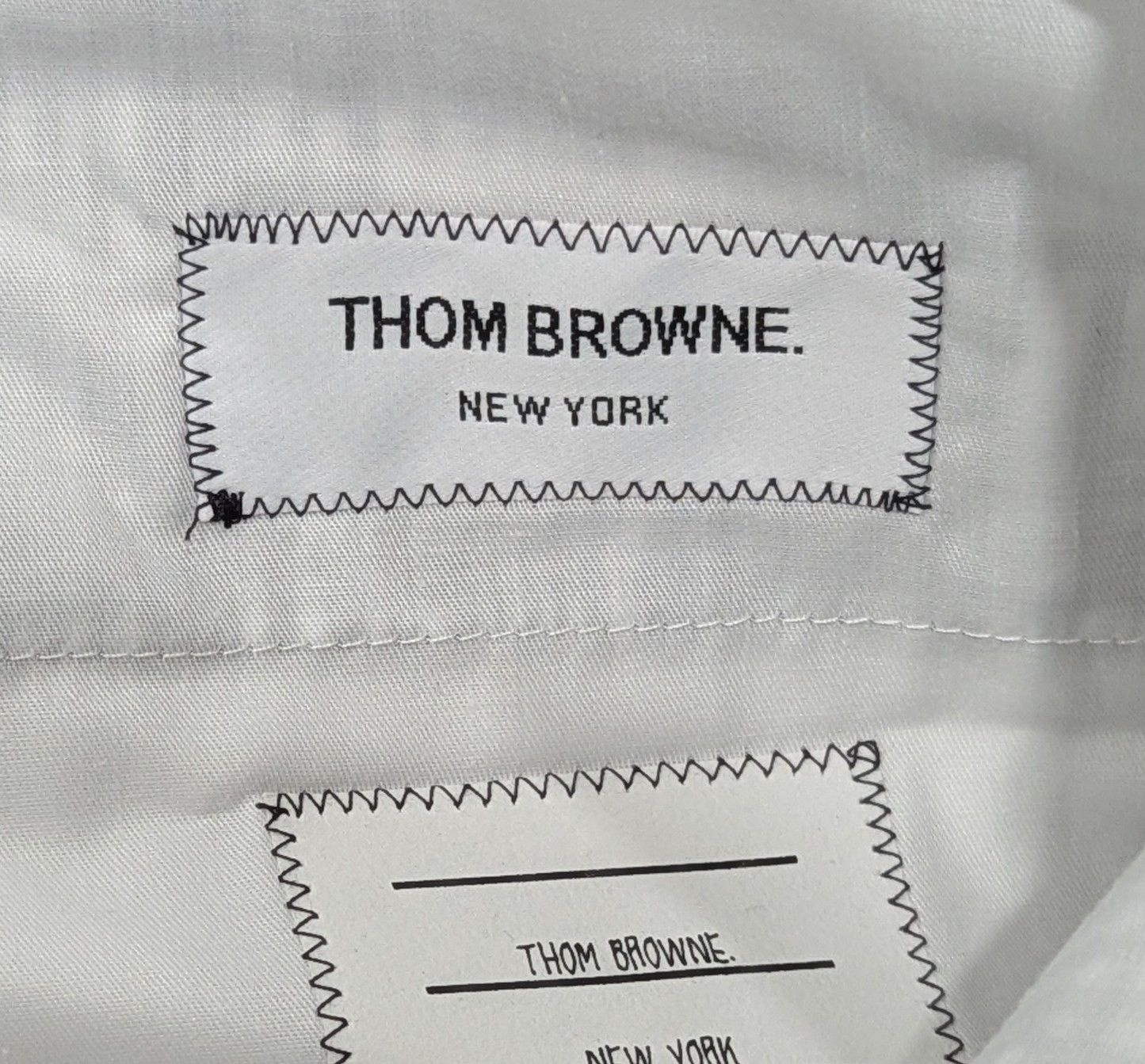 Thom Browne THOM BROWNE Backstrap Cotton Shorts Navy Plaid 2 - Medium Size US 32 / EU 48 - 6 Thumbnail