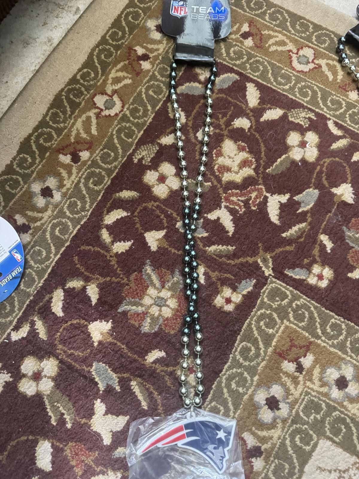 Other NFL New England Patriots Beaded Necklace Team Spirit Size ONE SIZE - 1 Thumbnail