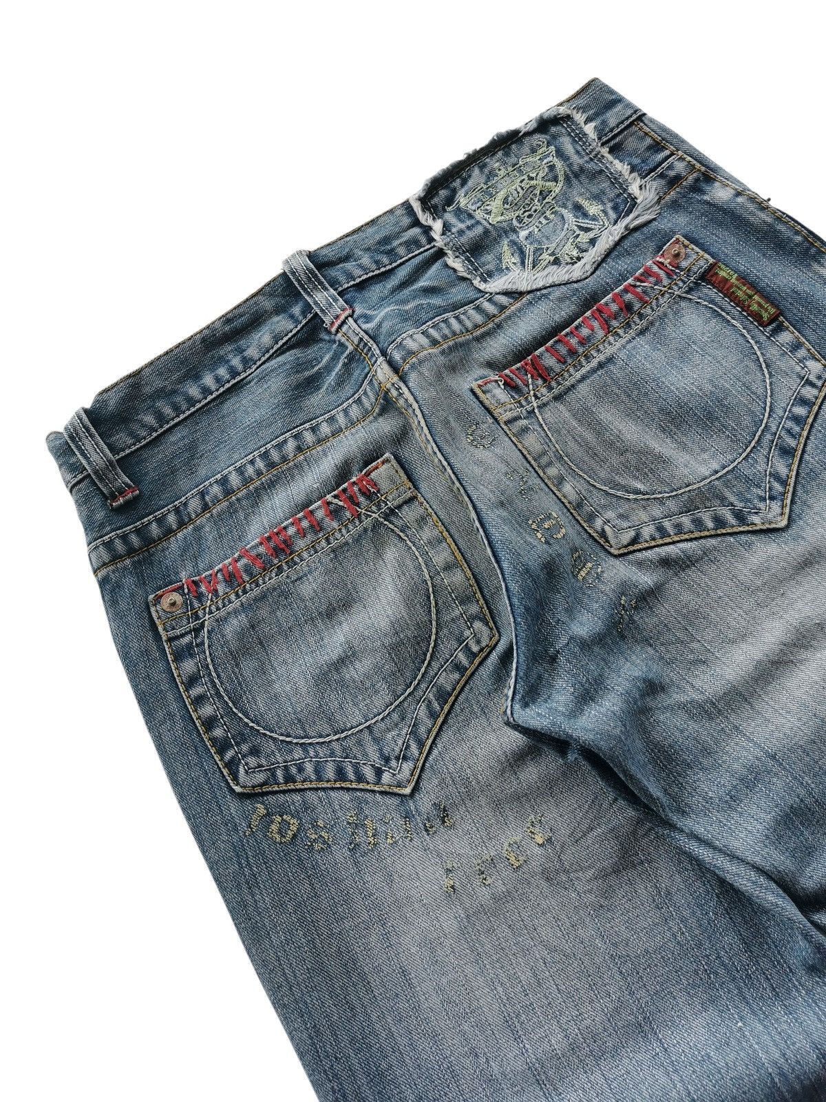 291295=Homme 291295 HOMME Patchwork Jeans Pirates of the Desert Size US 31 - 3 Thumbnail