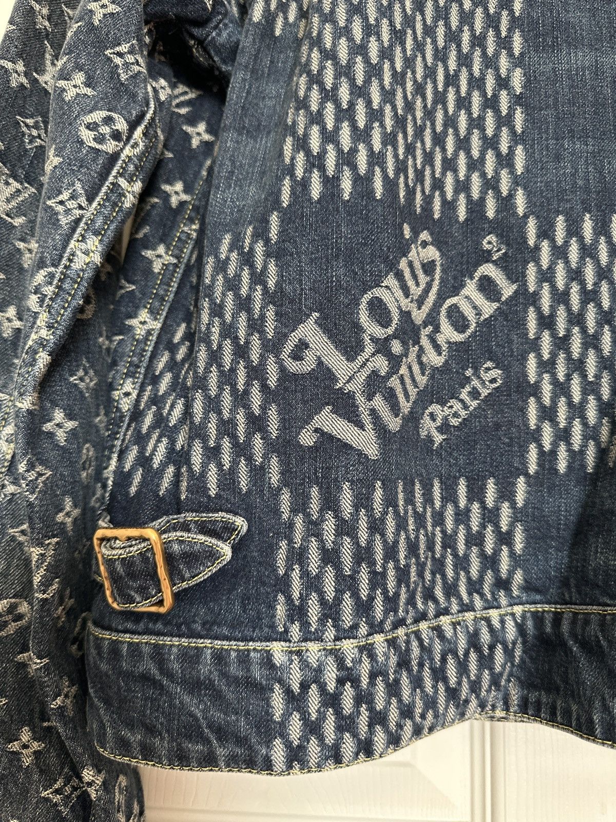 Louis Vuitton LV x Nigo Denim Jacket Size 50 Size US M / EU 48-50 / 2 - 9 Thumbnail