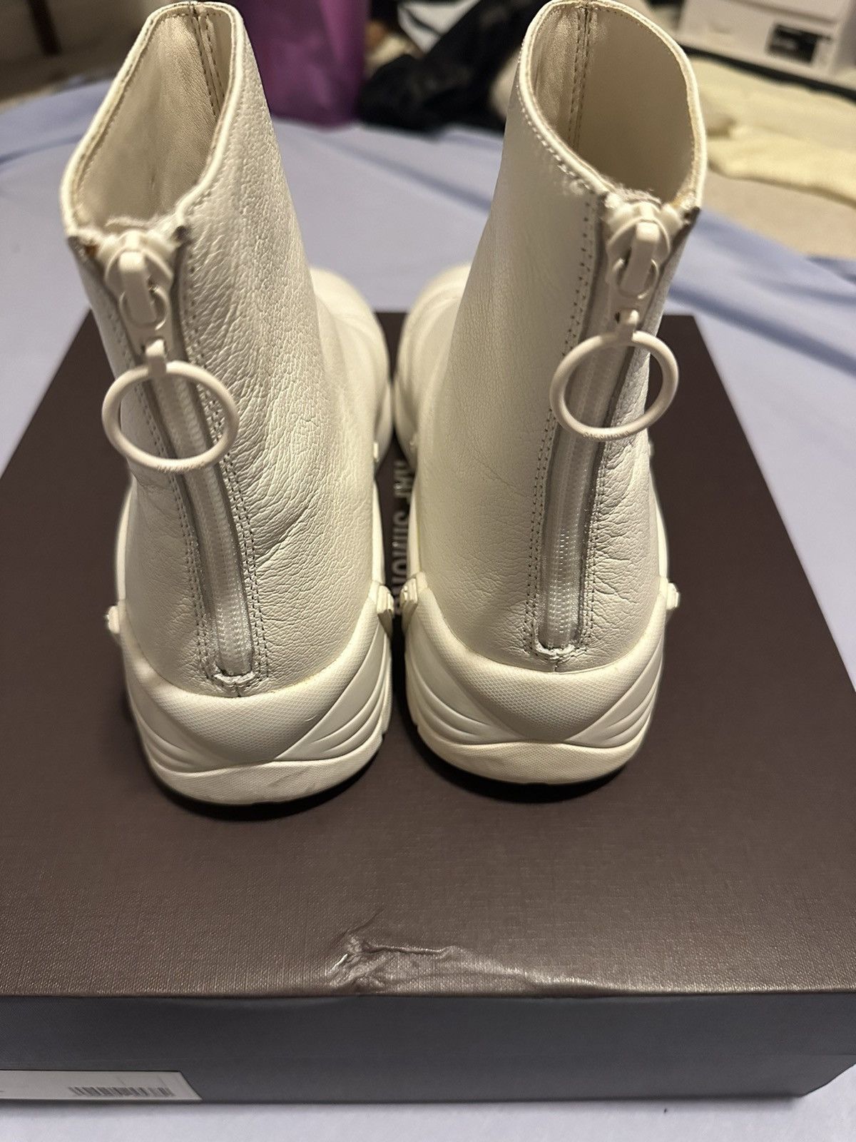 Raf Simons Raf Simons White Cylon Boots EU 40 Size US 8 / EU 41 - 3 Thumbnail