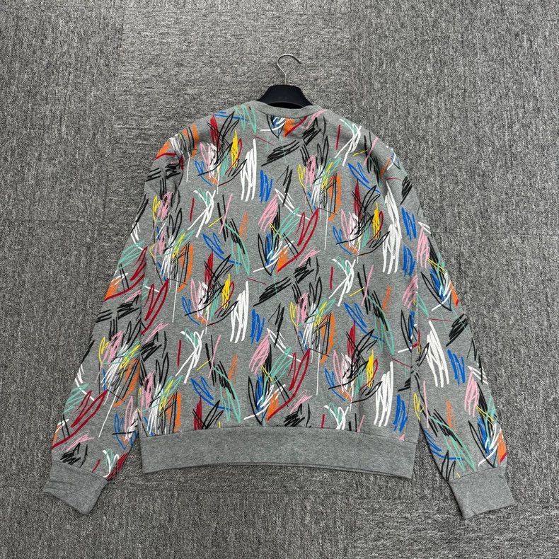 Dior Dior colorful lines sweatshirt Size US L / EU 52-54 / 3 - 2 Thumbnail