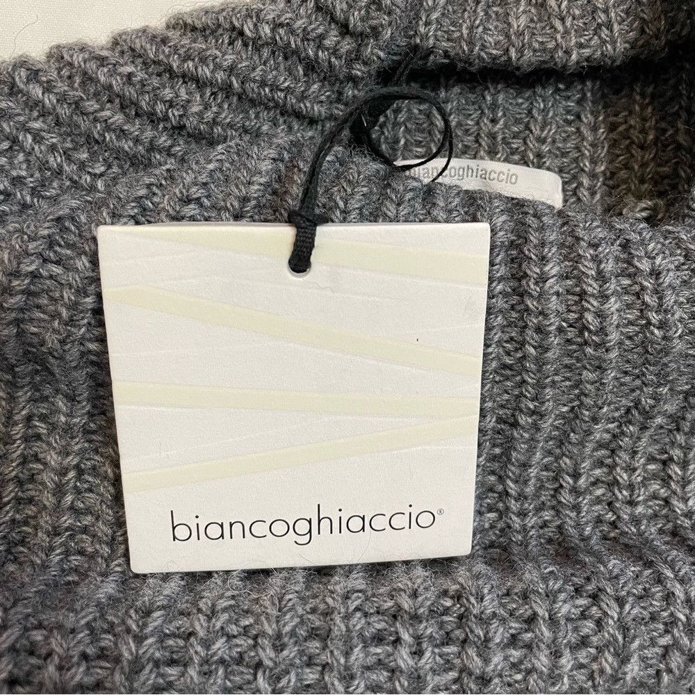 Other NWT New $262 BIANCOGHIACCIO Colorblock Wool Blend Sweater S Size M / US 6-8 / IT 42-44 - 6 Thumbnail