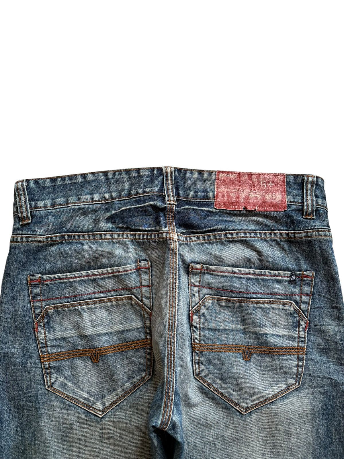 Rocawear Vintage Rocawear Mud Wash Wide Leg Distressed Baggy Jeans Size US 36 / EU 52 - 8 Thumbnail