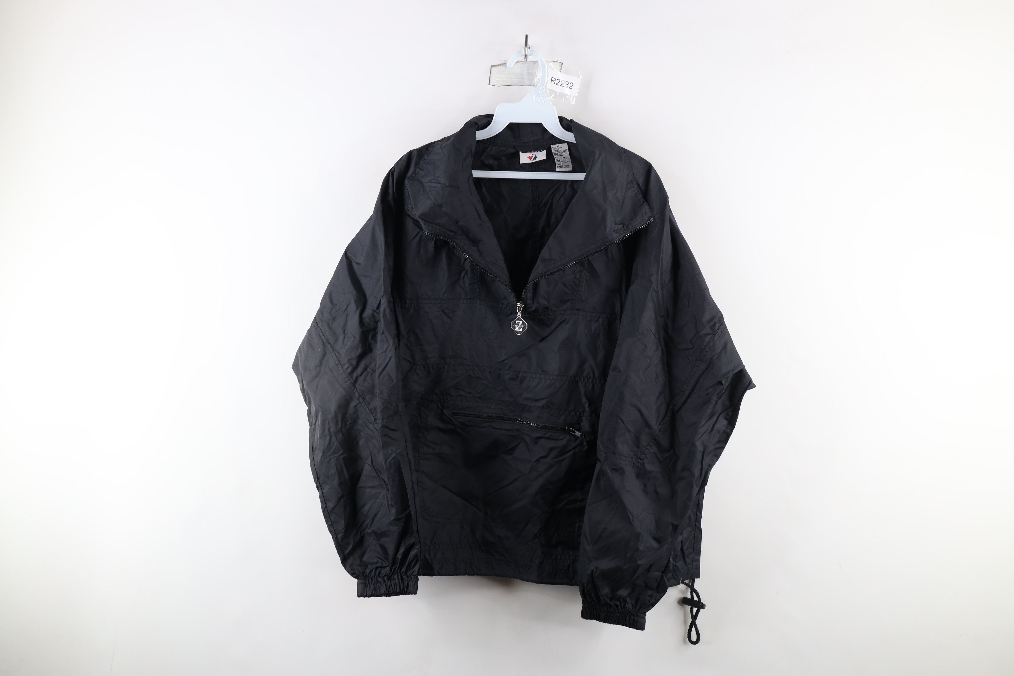 Vintage Vintage 90s Streetwear Half Zip Pullover Windbreaker Jacket Size US M / EU 48-50 / 2 - 1 Thumbnail