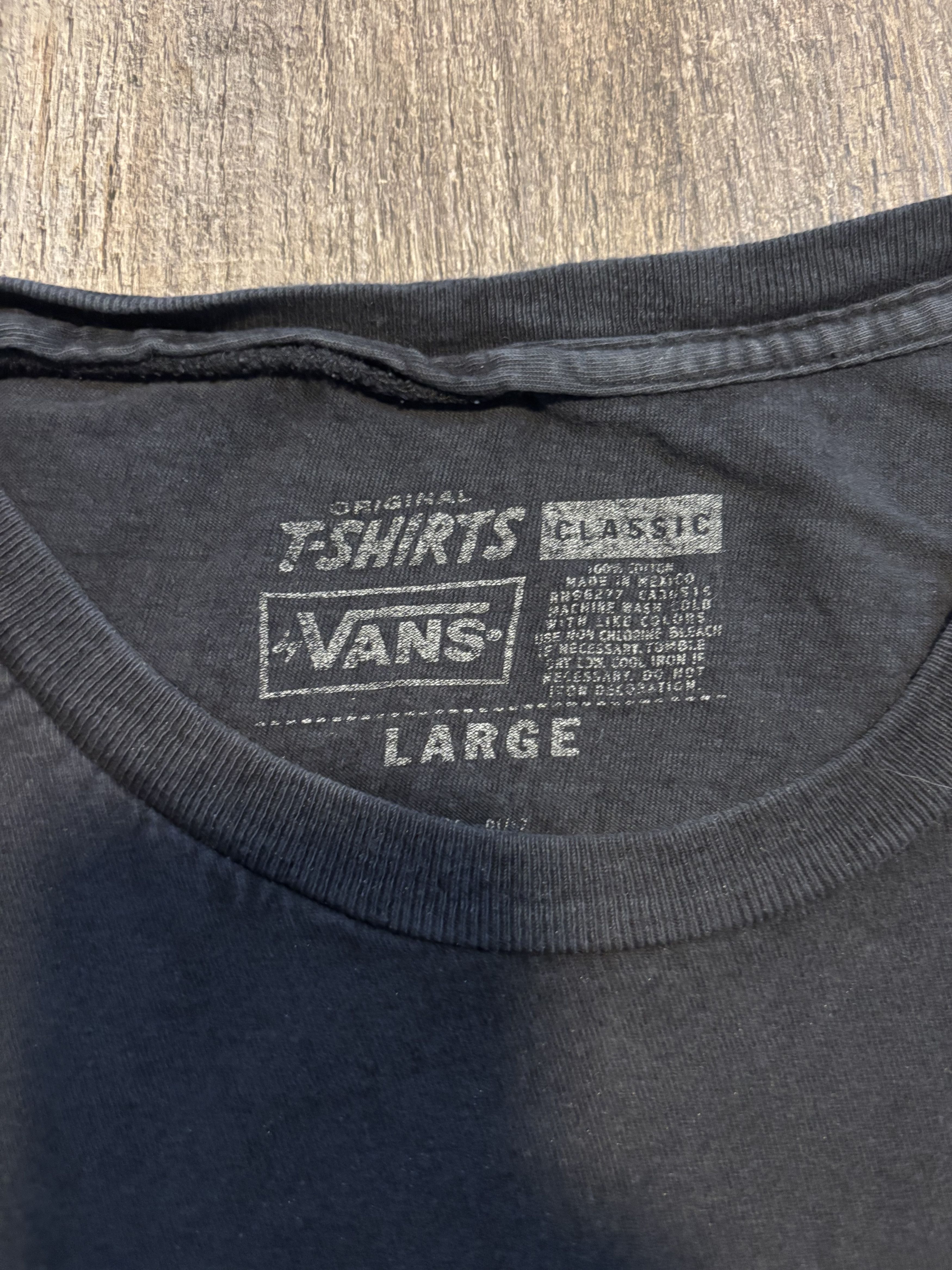 Vans Vans Skull Logo Graphic Tee Shirt Size US L / EU 52-54 / 3 - 2 Thumbnail